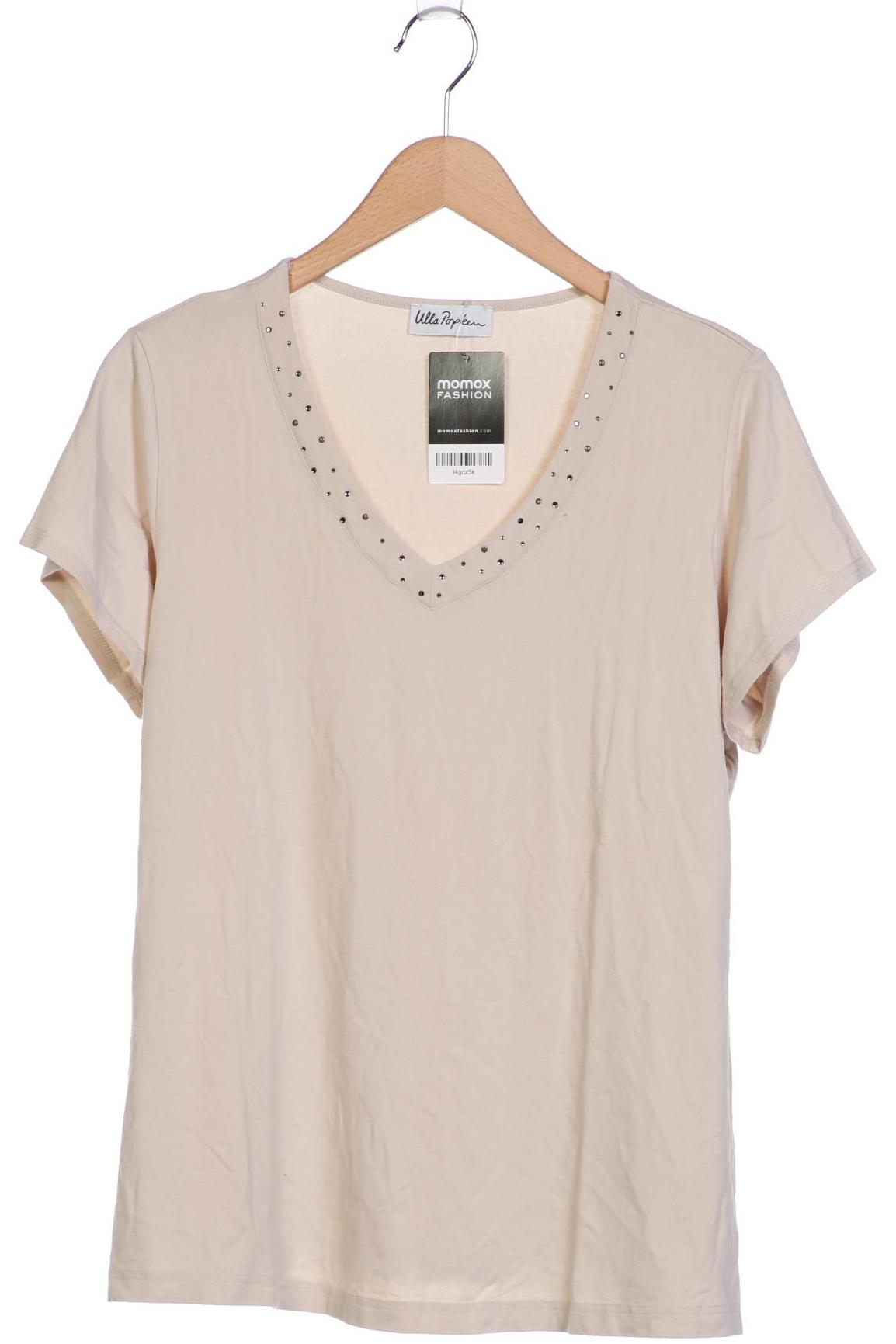 

Ulla Popken Damen T-Shirt, beige, Gr. 46