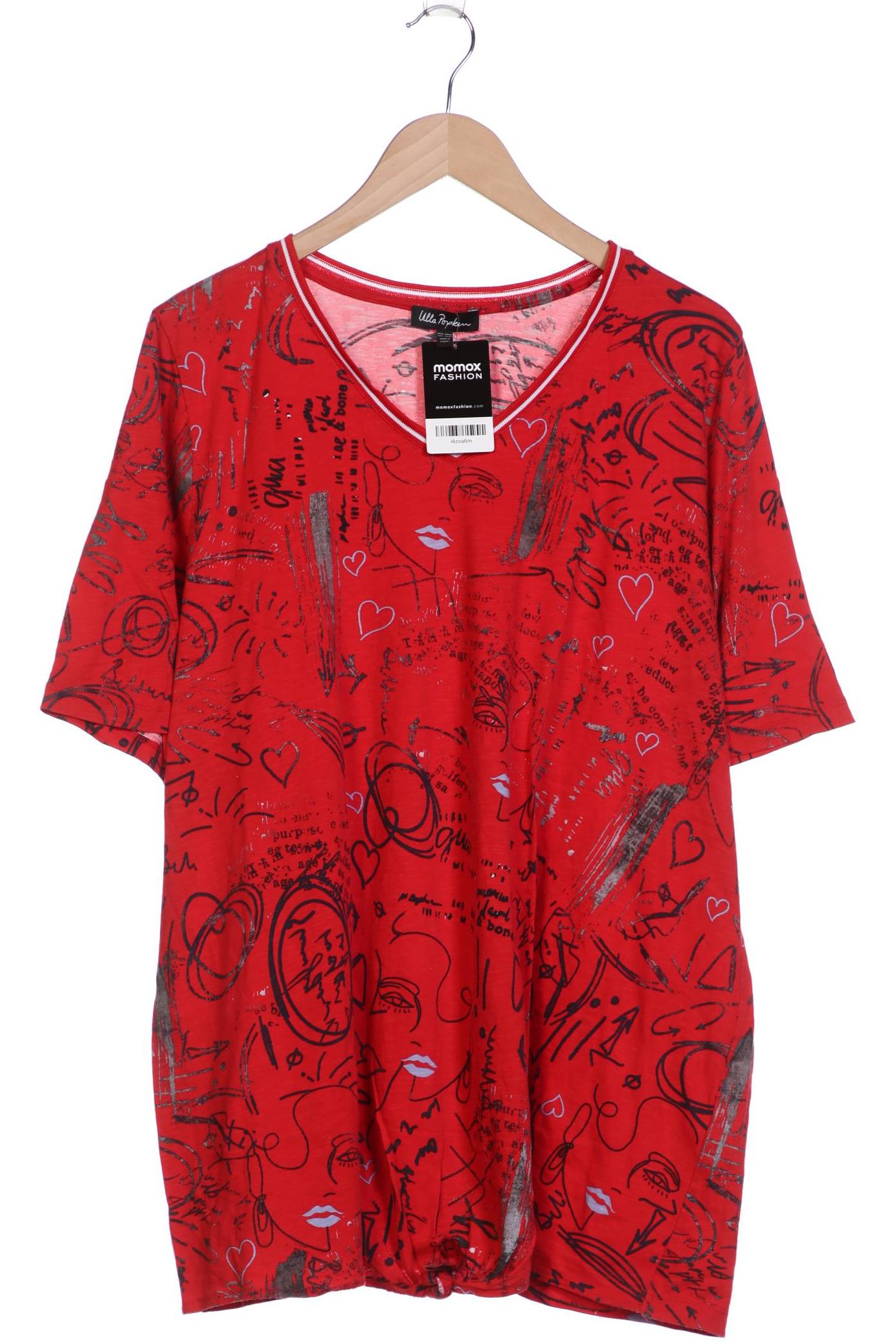 

Ulla Popken Damen T-Shirt, rot, Gr. 50