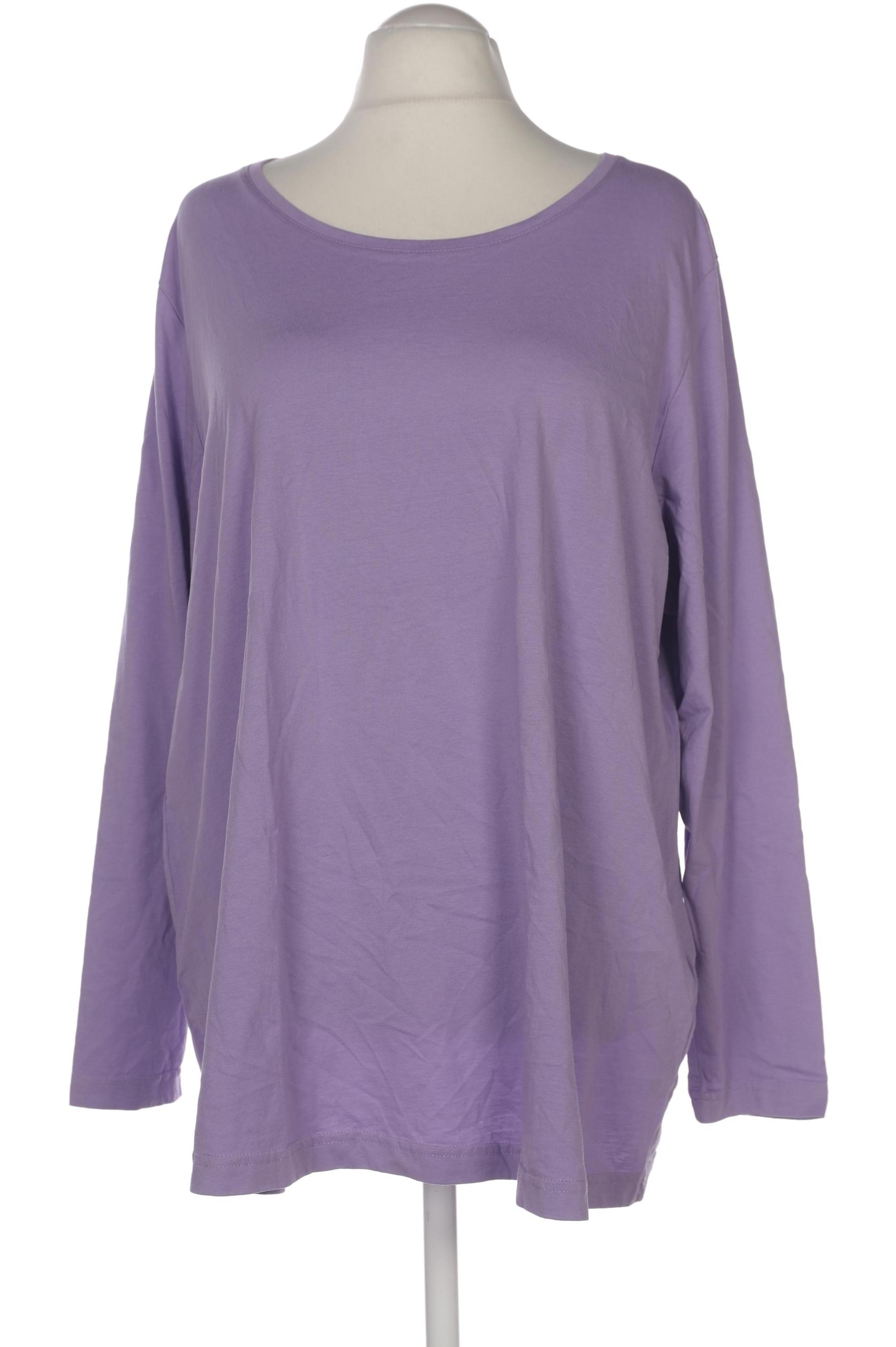 

Ulla Popken Damen Langarmshirt, flieder, Gr. 54