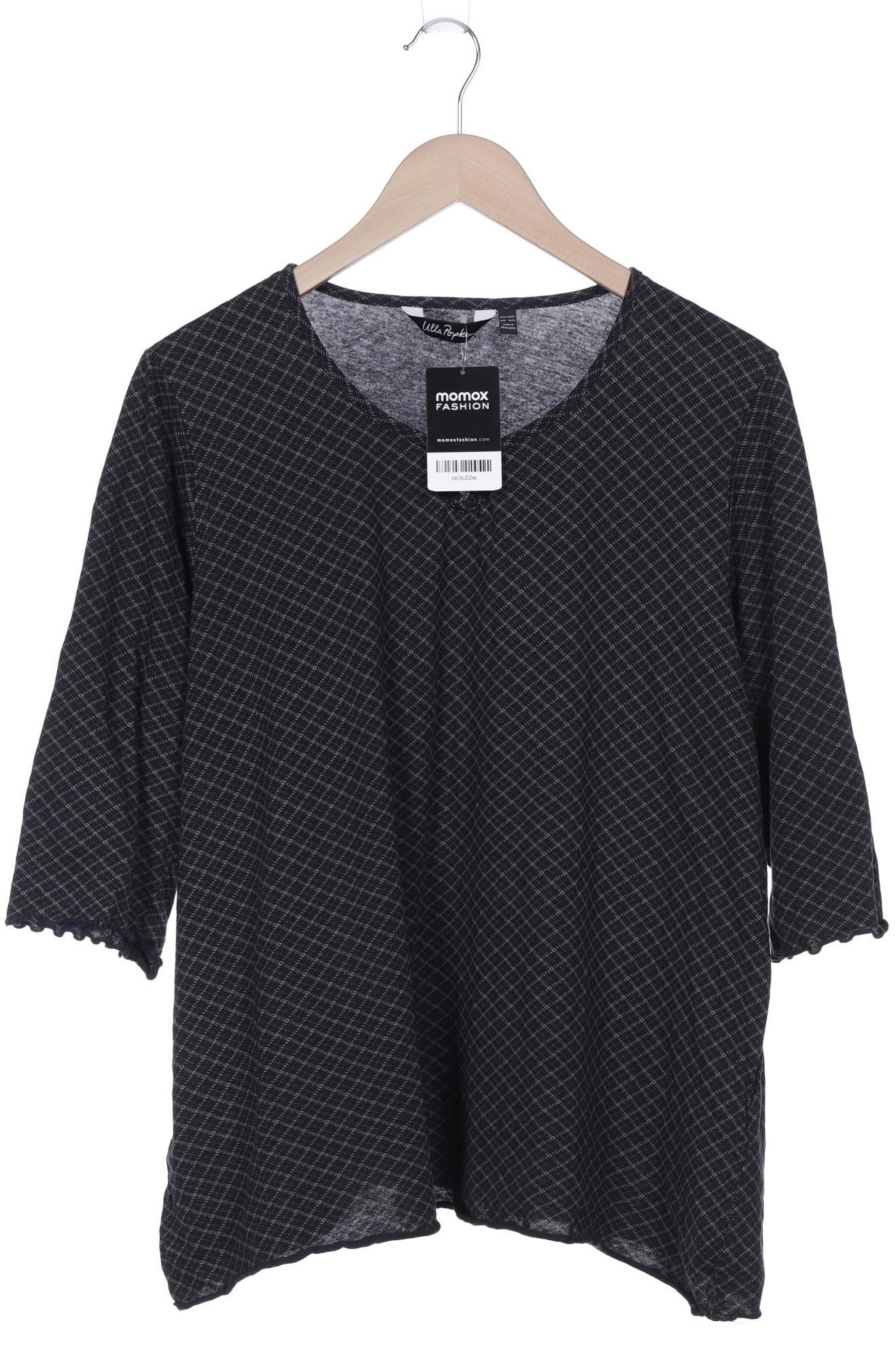 

Ulla Popken Damen T-Shirt, schwarz, Gr. 46