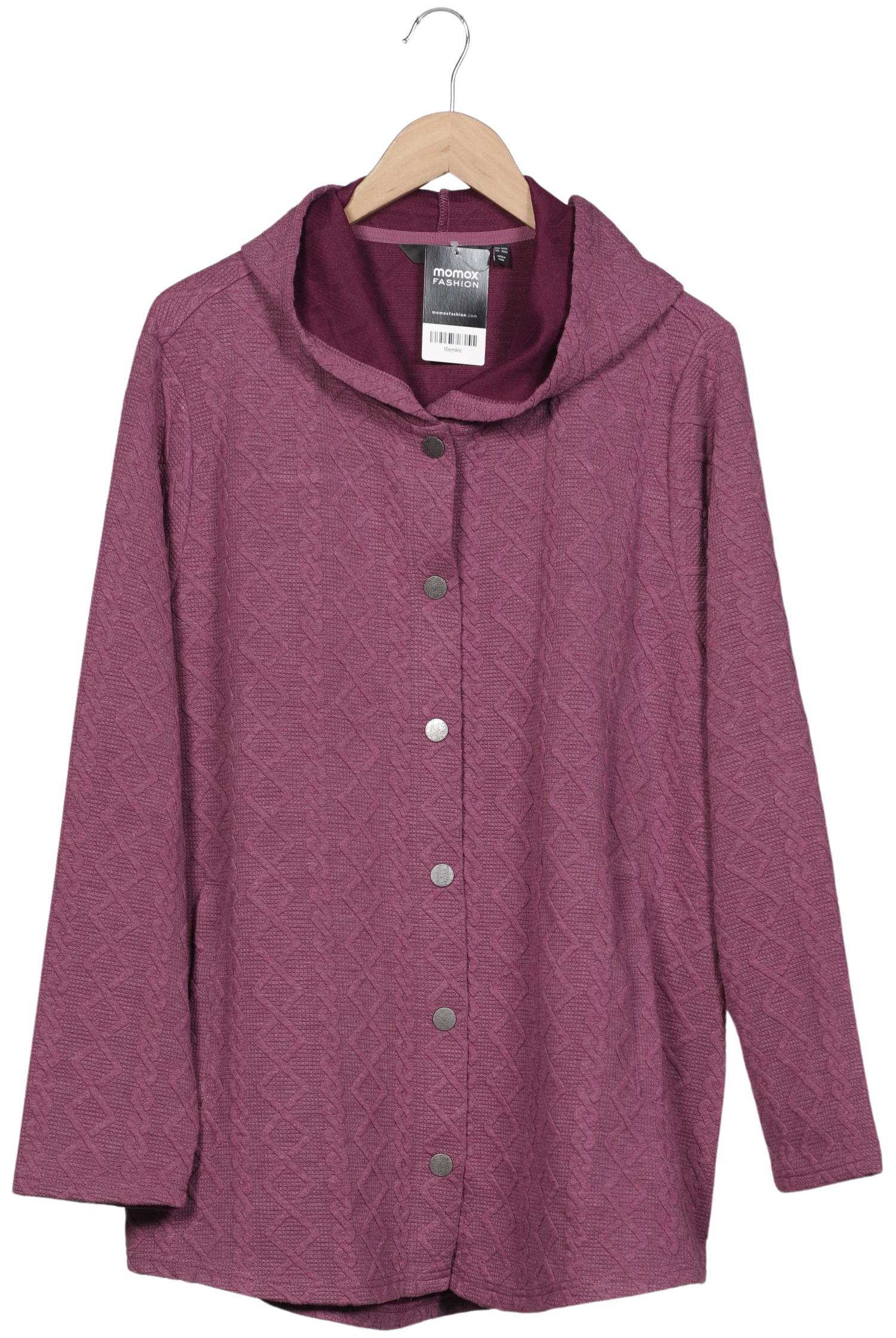 

Ulla Popken Damen Kapuzenpullover, bordeaux, Gr. 50