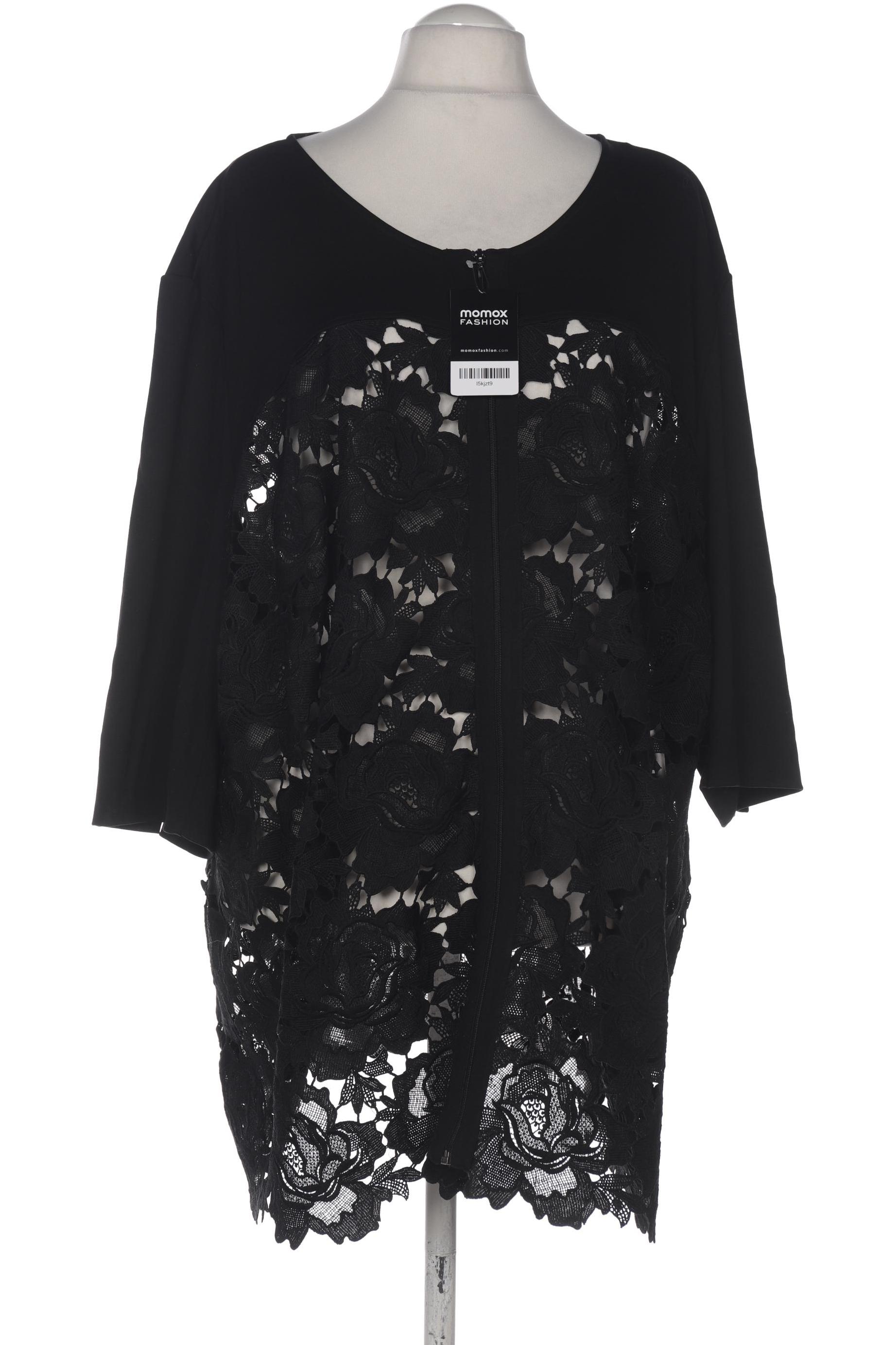 

Ulla Popken Damen Bluse, schwarz, Gr. 58