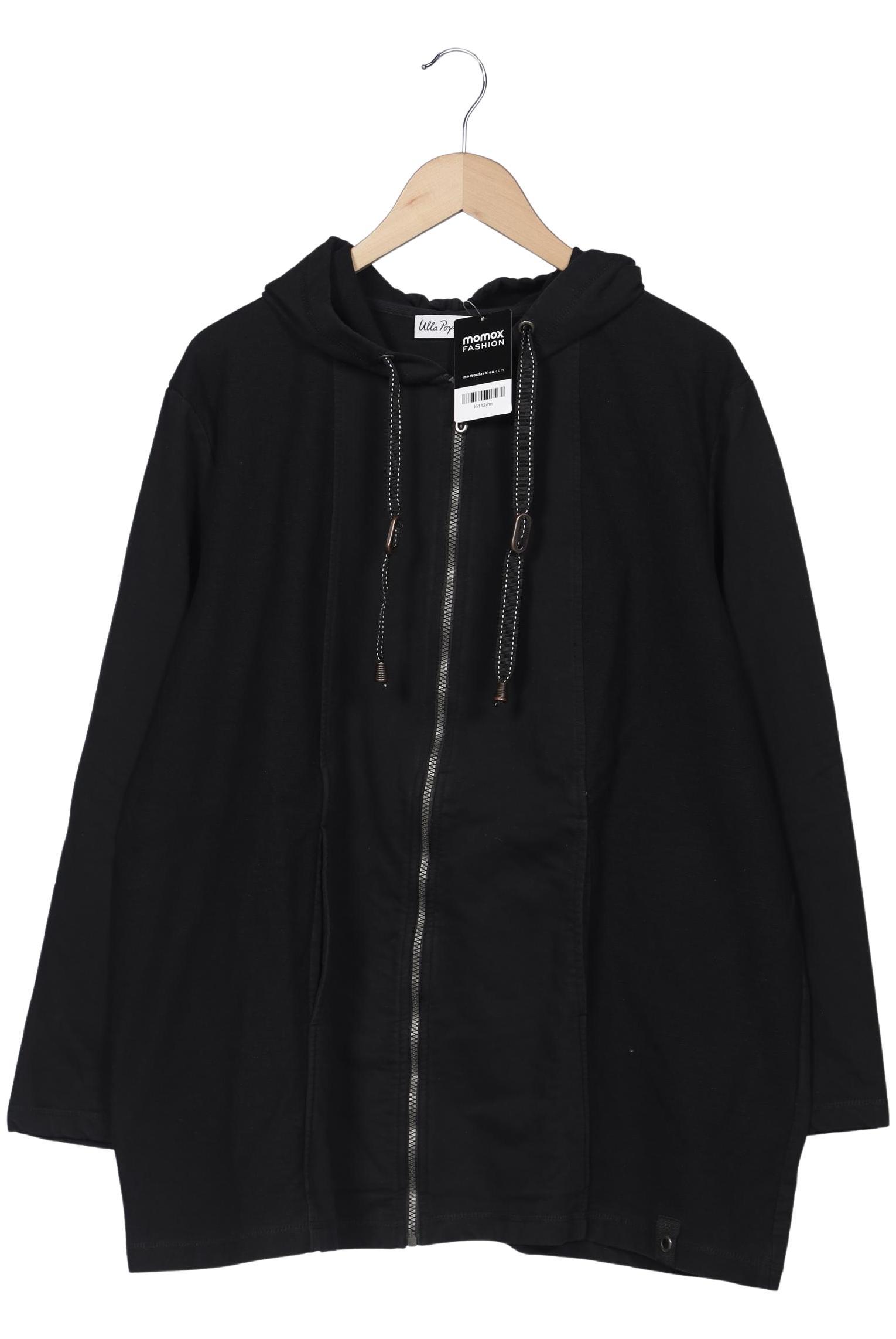 

Ulla Popken Damen Kapuzenpullover, schwarz, Gr. 50