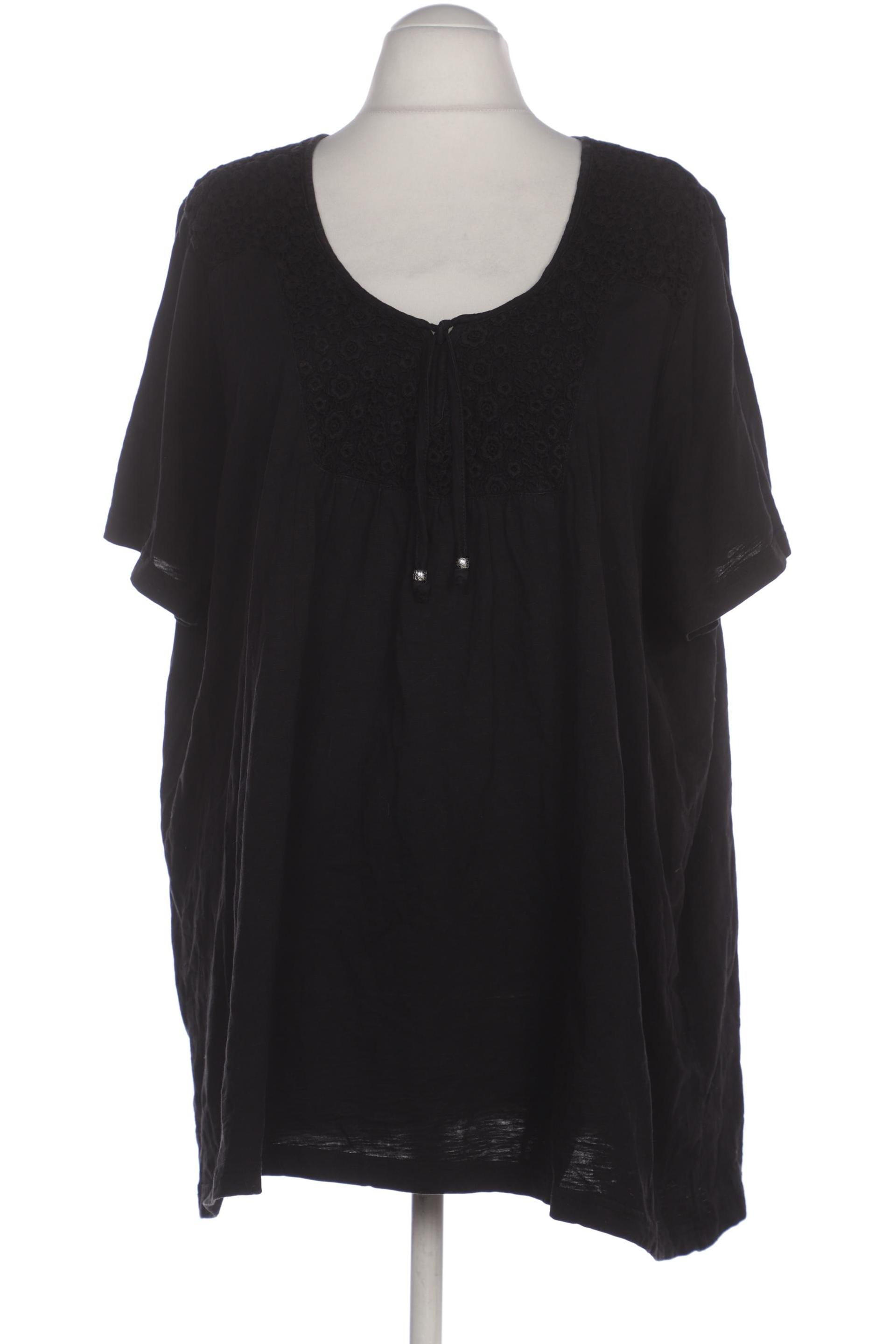

Ulla Popken Damen T-Shirt, schwarz, Gr. 58