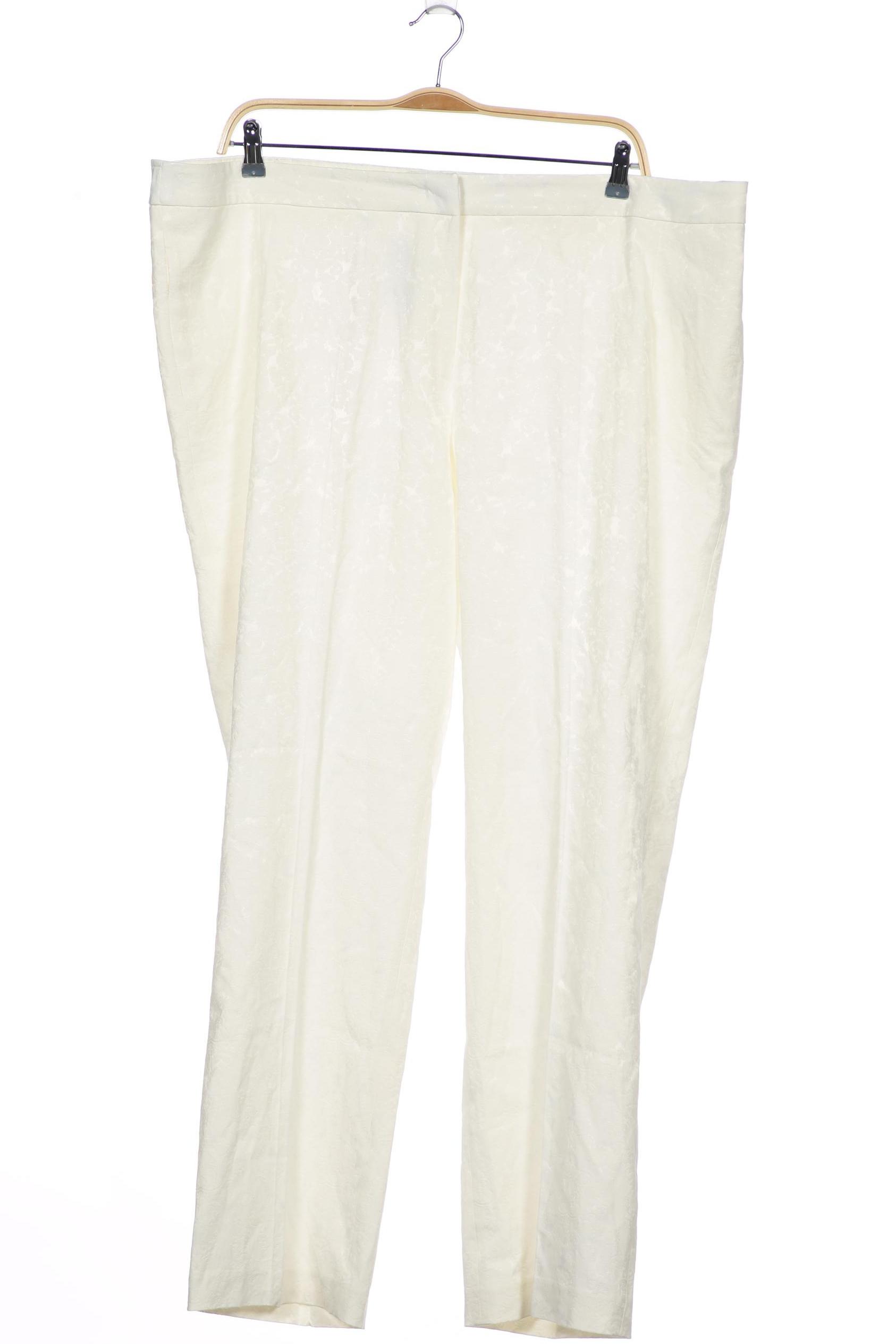 

Ulla Popken Damen Stoffhose, cremeweiß