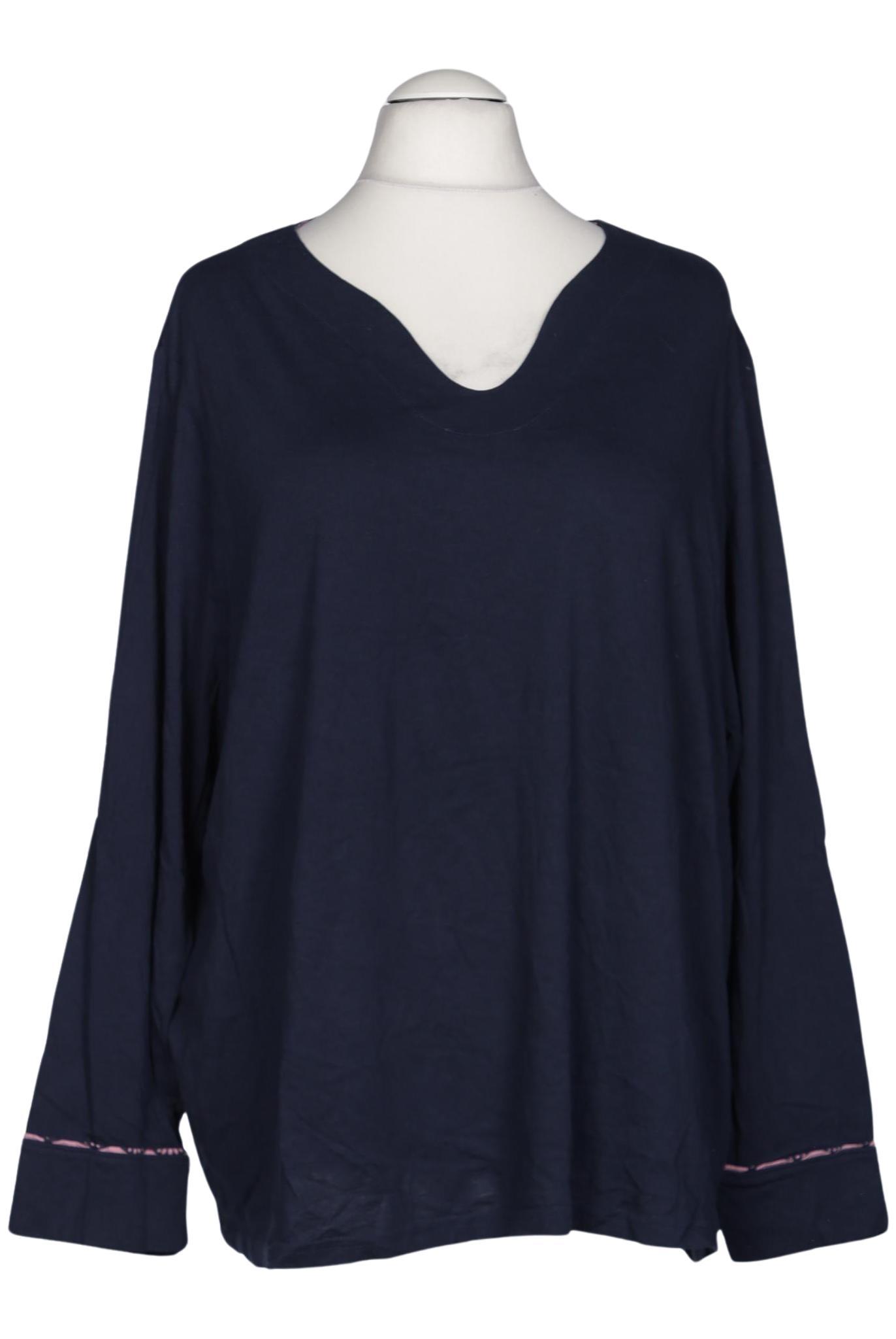 

Ulla Popken Damen Langarmshirt, marineblau, Gr. 54