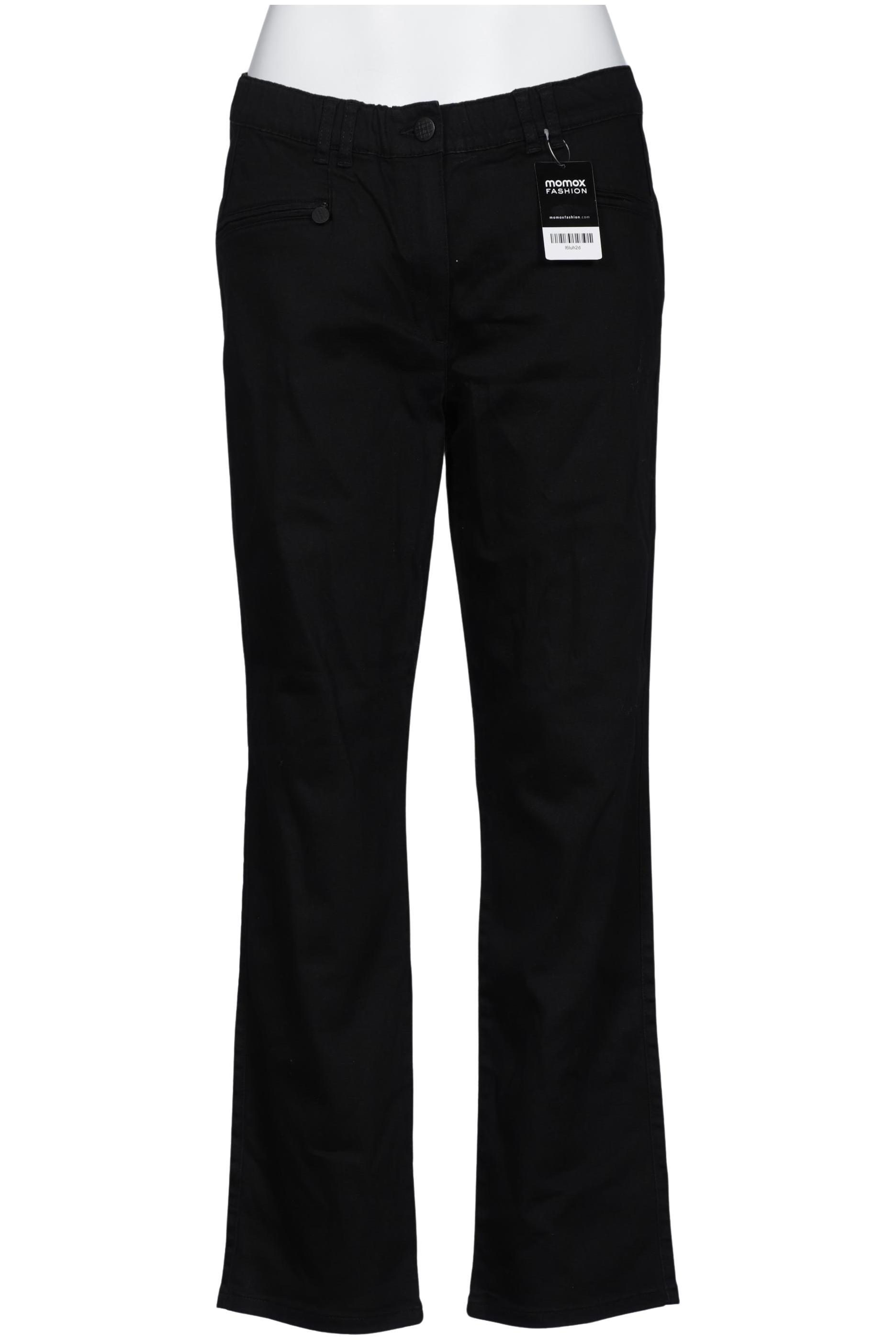 

Ulla Popken Damen Jeans, schwarz, Gr. 46