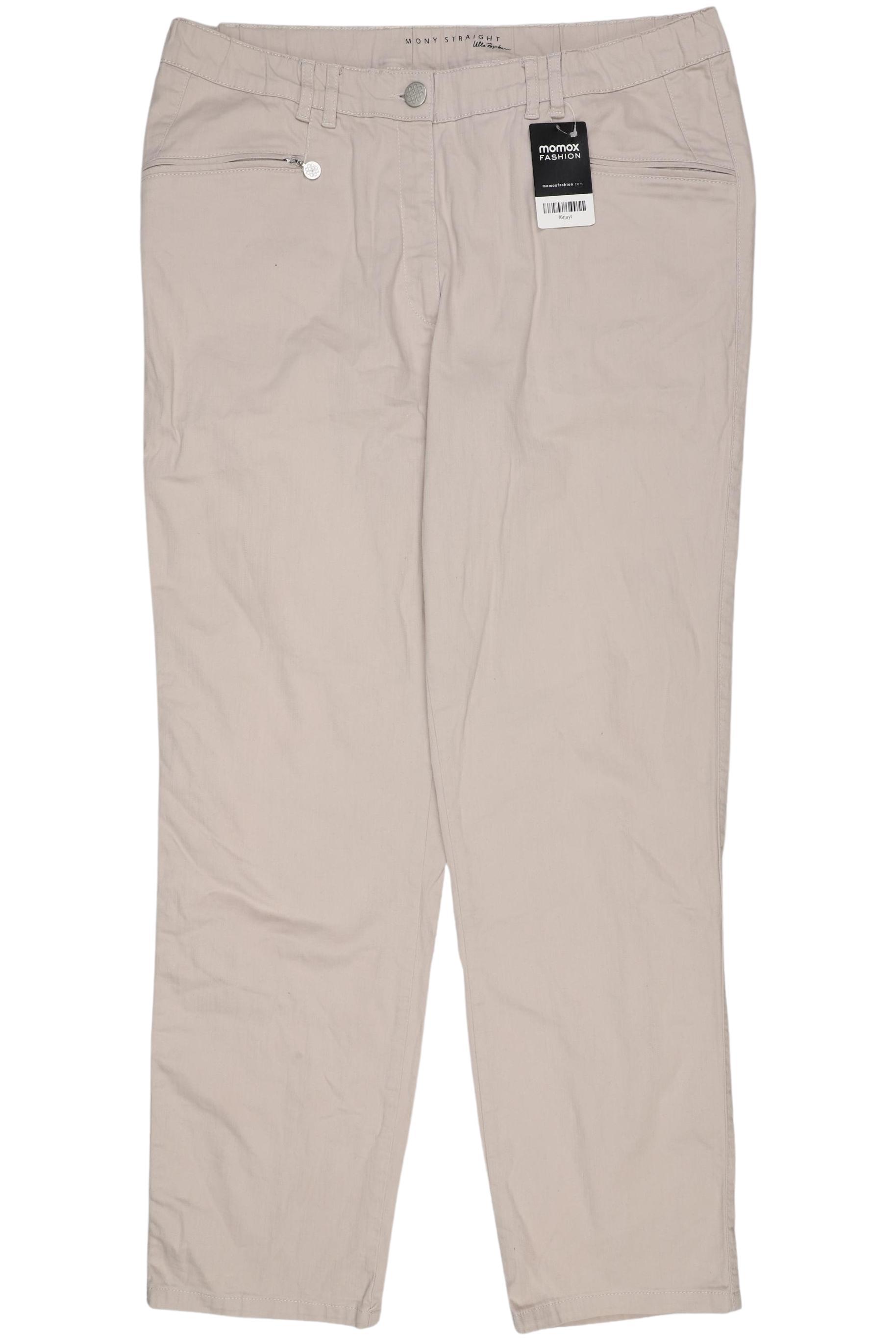 

Ulla Popken Damen Stoffhose, beige, Gr. 48