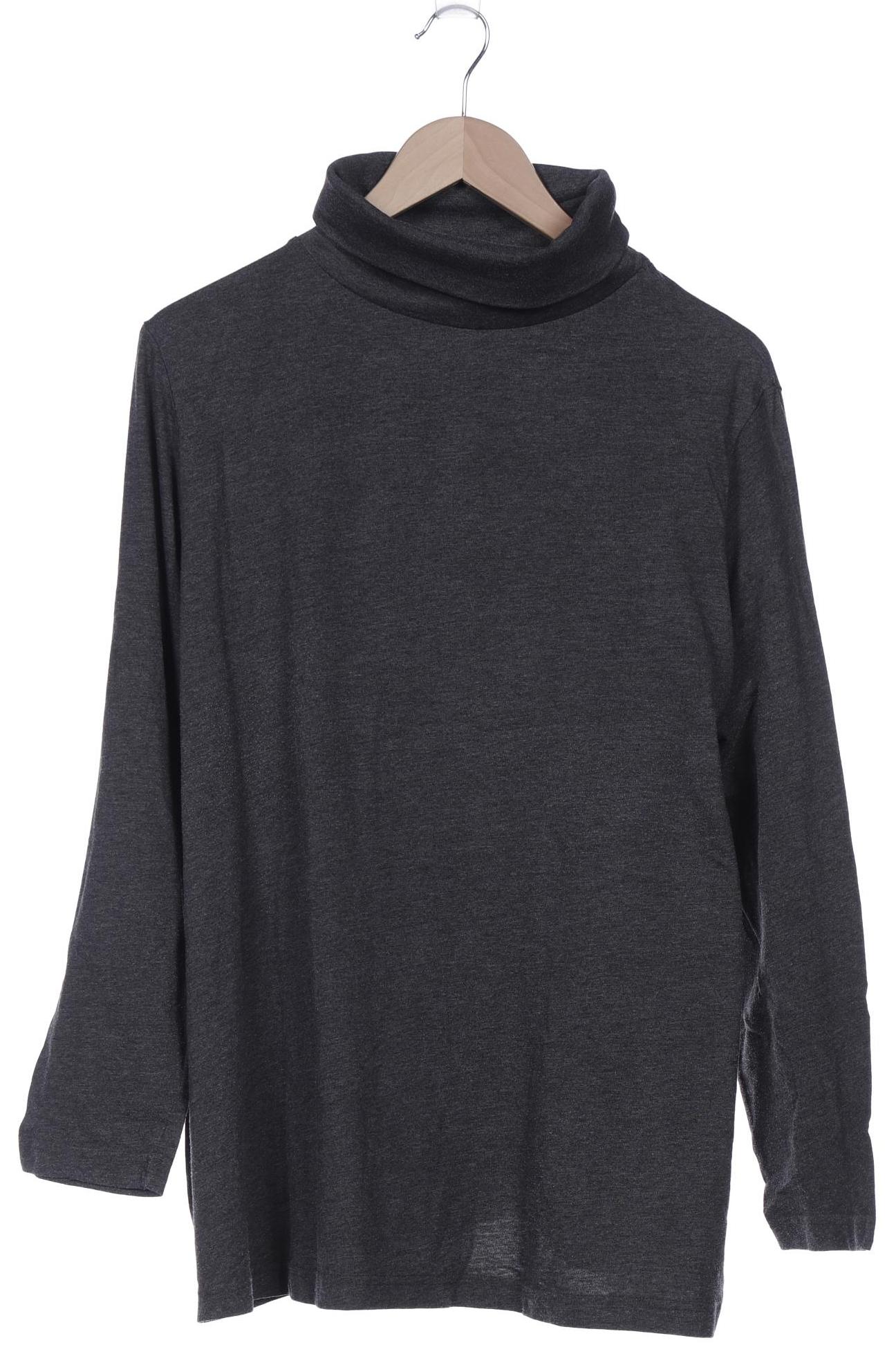 

Ulla Popken Damen Langarmshirt, grau, Gr. 50