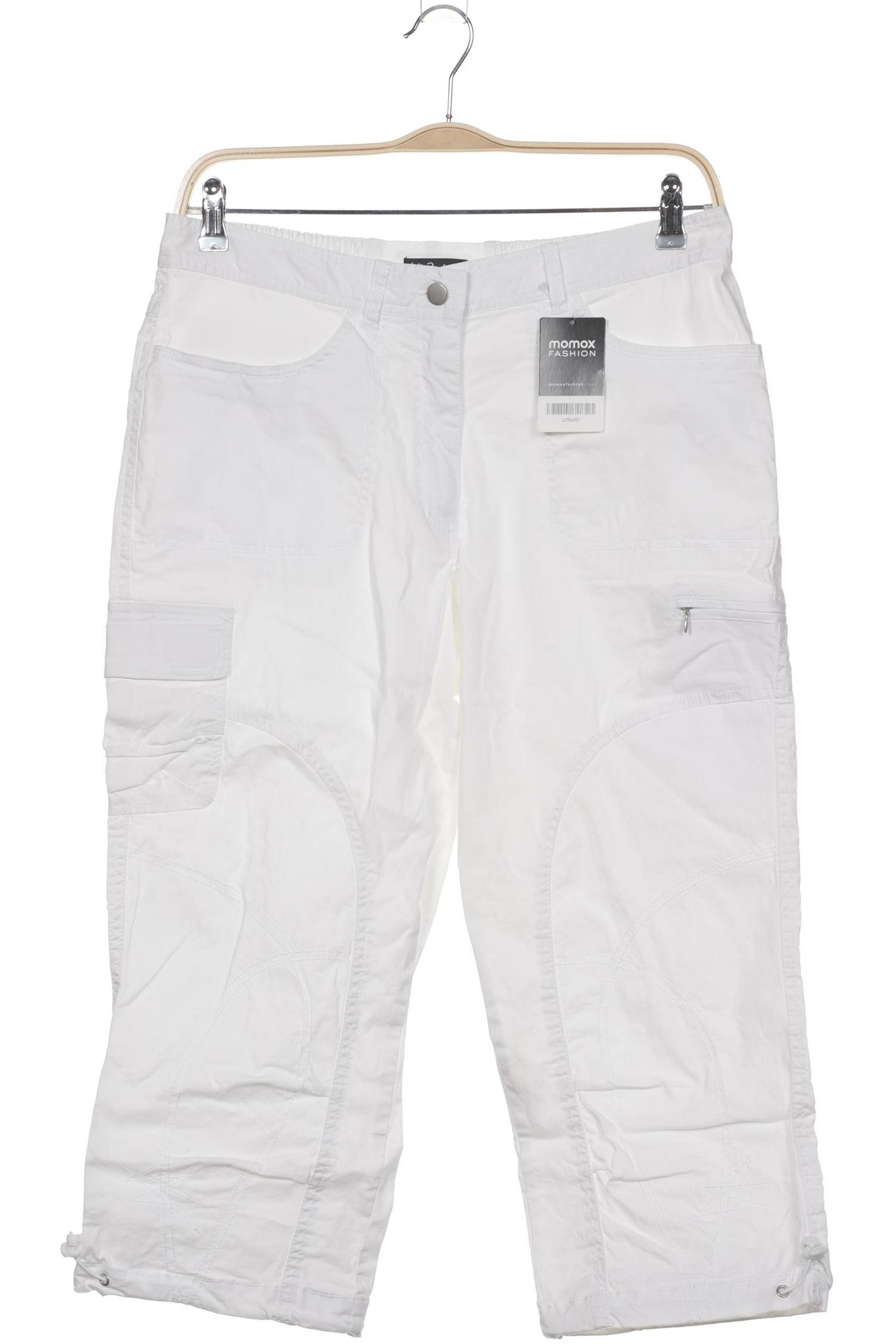 

Ulla Popken Damen Stoffhose, weiß, Gr. 42