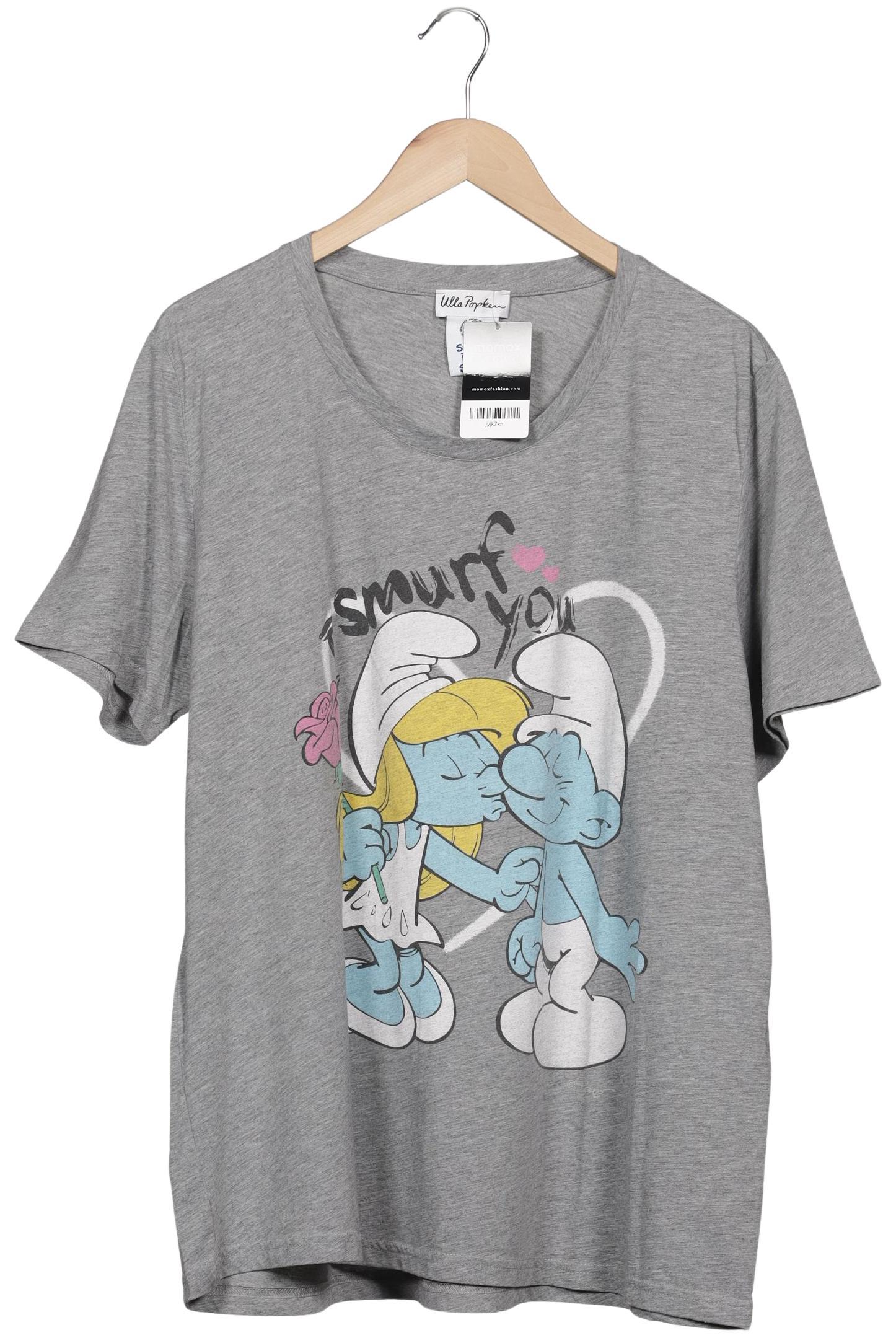 

Ulla Popken Damen T-Shirt, grau, Gr. 50