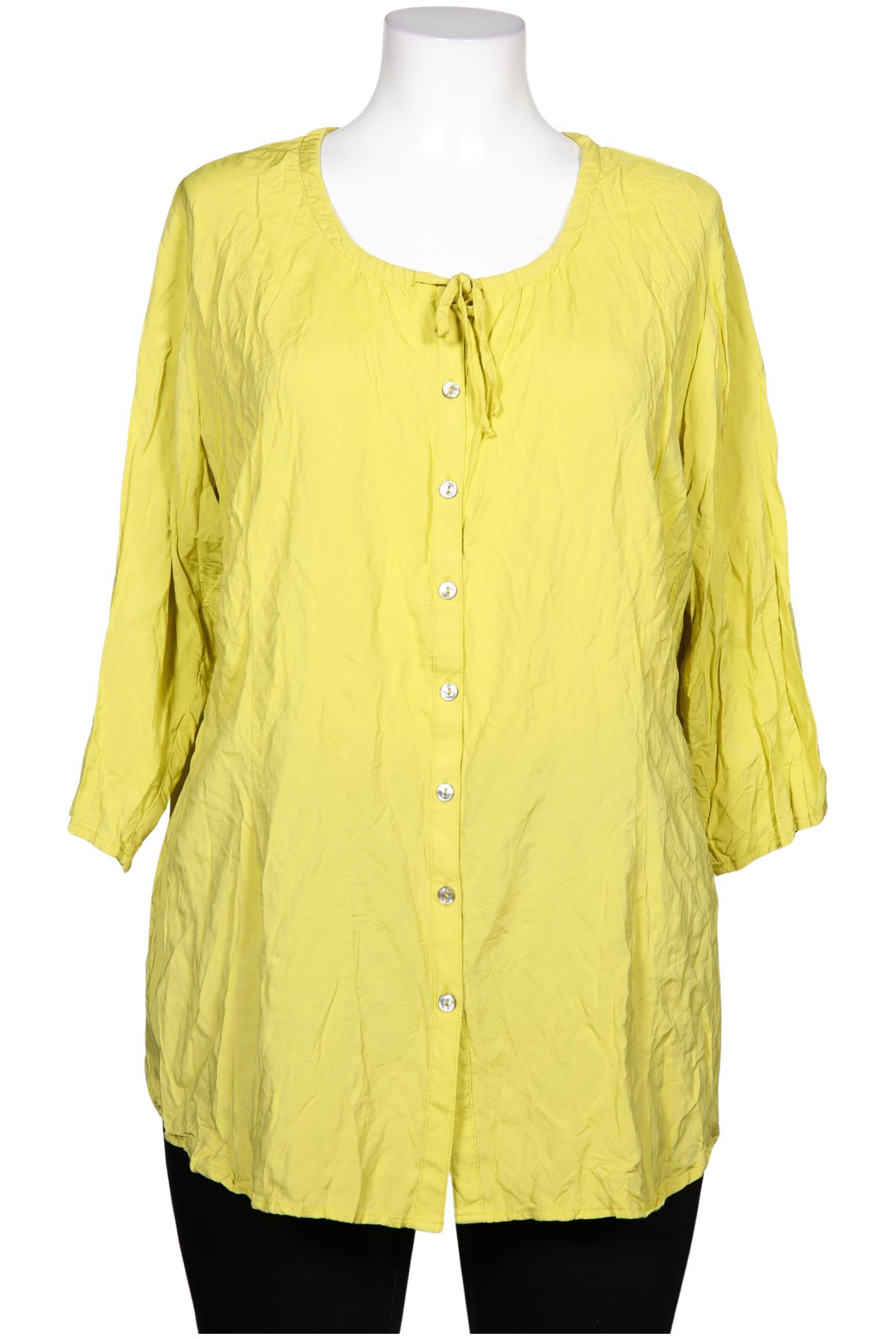 

Ulla Popken Damen Bluse, gelb, Gr. 42