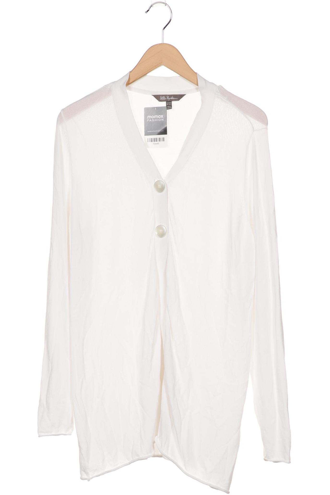 

Ulla Popken Damen Strickjacke, weiß