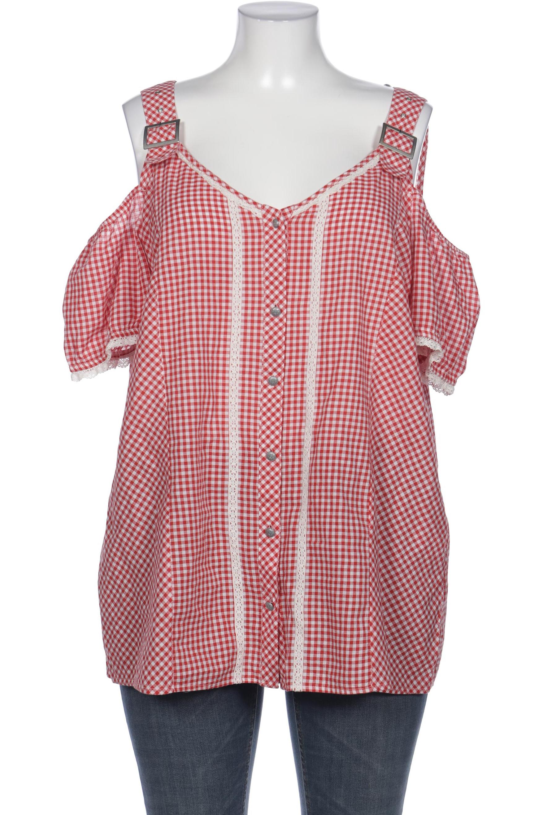 

Ulla Popken Damen Bluse, rot, Gr. 48
