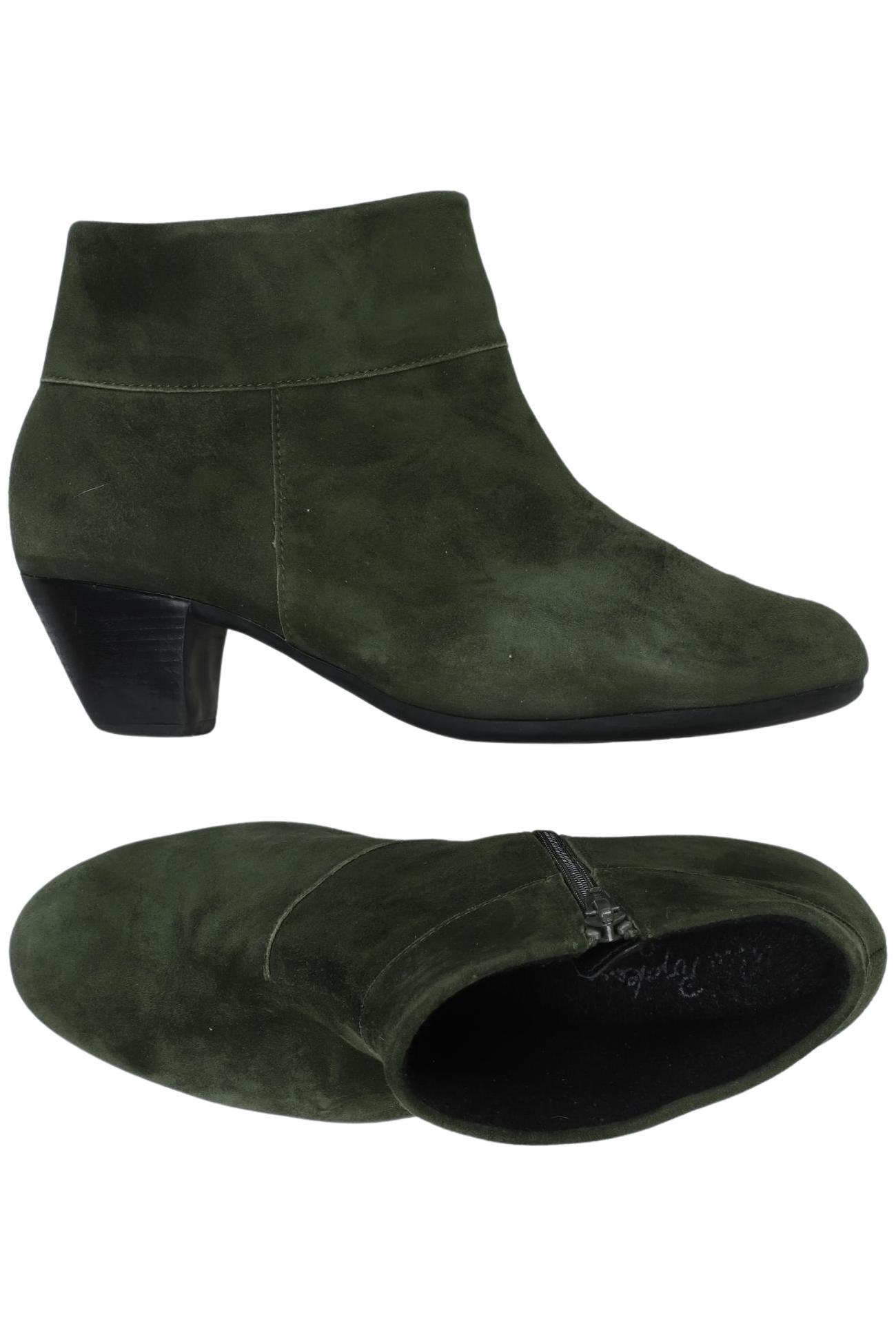 

Ulla Popken Damen Stiefelette, grün, Gr. 40