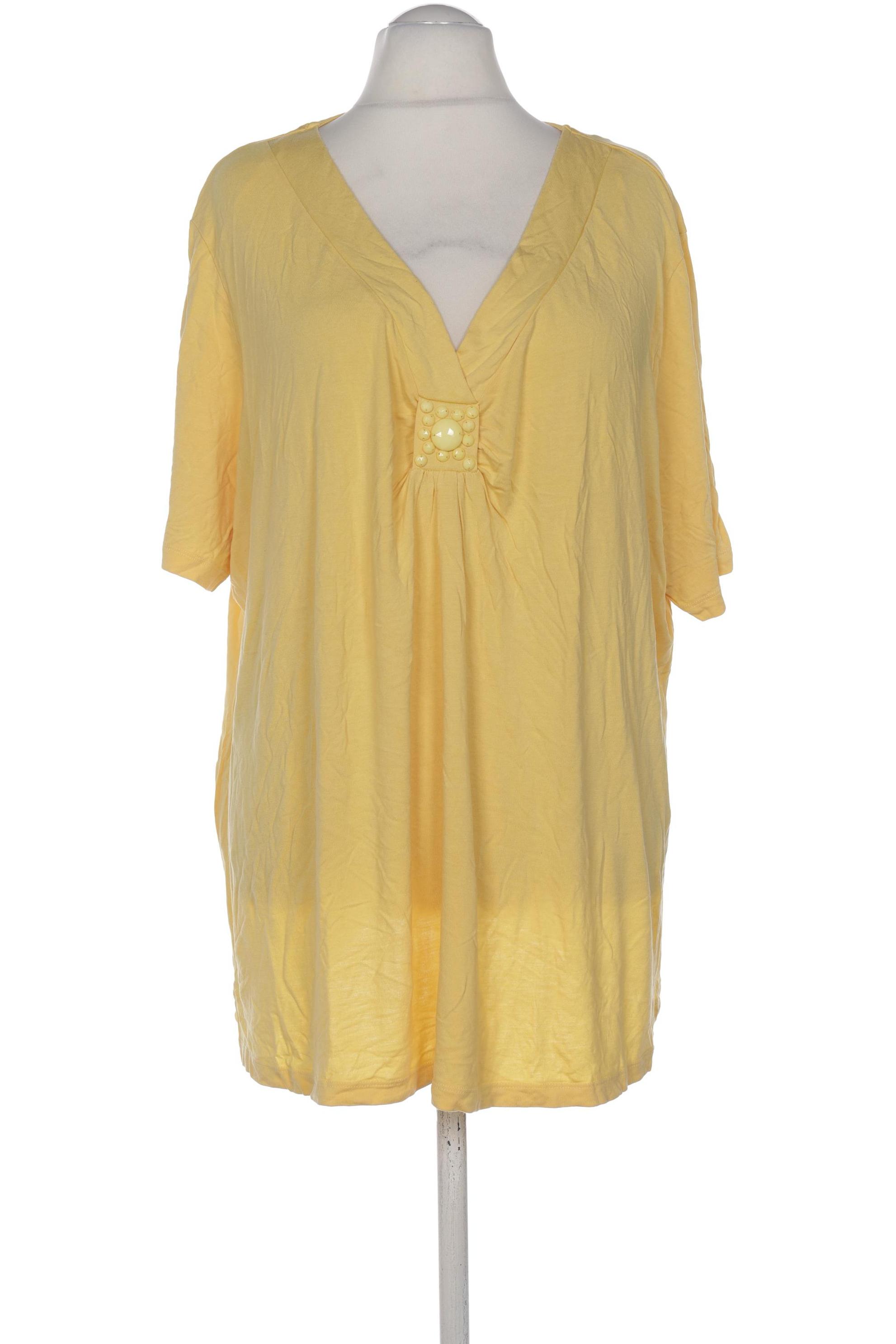 

Ulla Popken Damen T-Shirt, gelb, Gr. 54