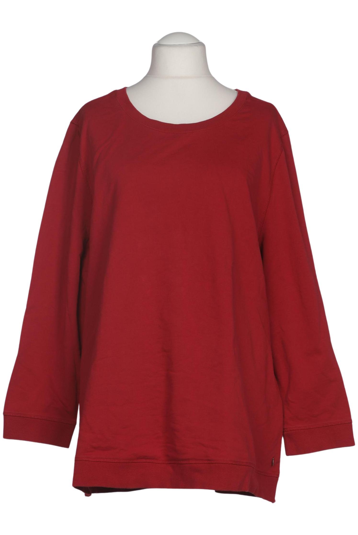 

Ulla Popken Damen Sweatshirt, rot, Gr. 54