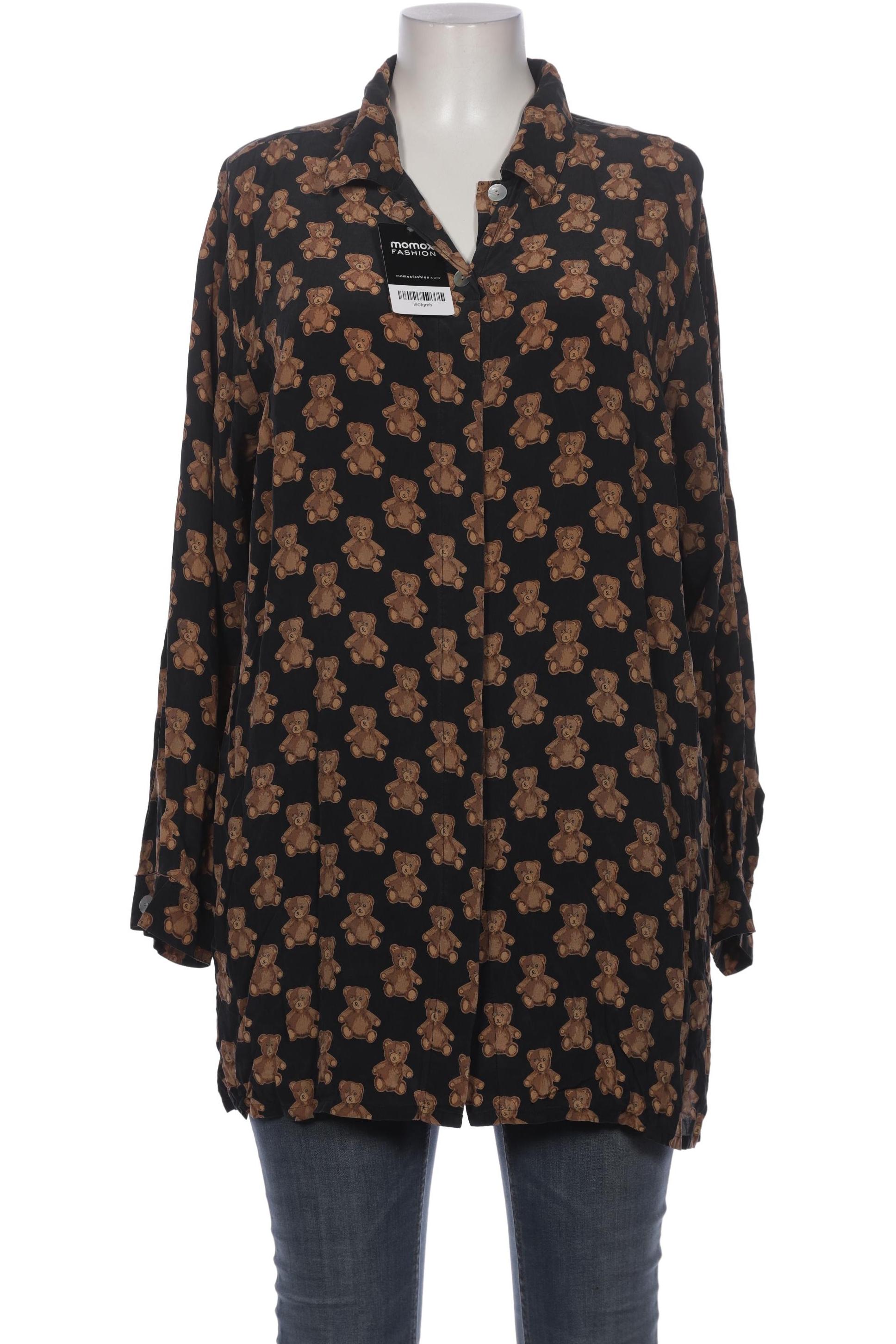 

Ulla Popken Damen Bluse, schwarz, Gr. 46