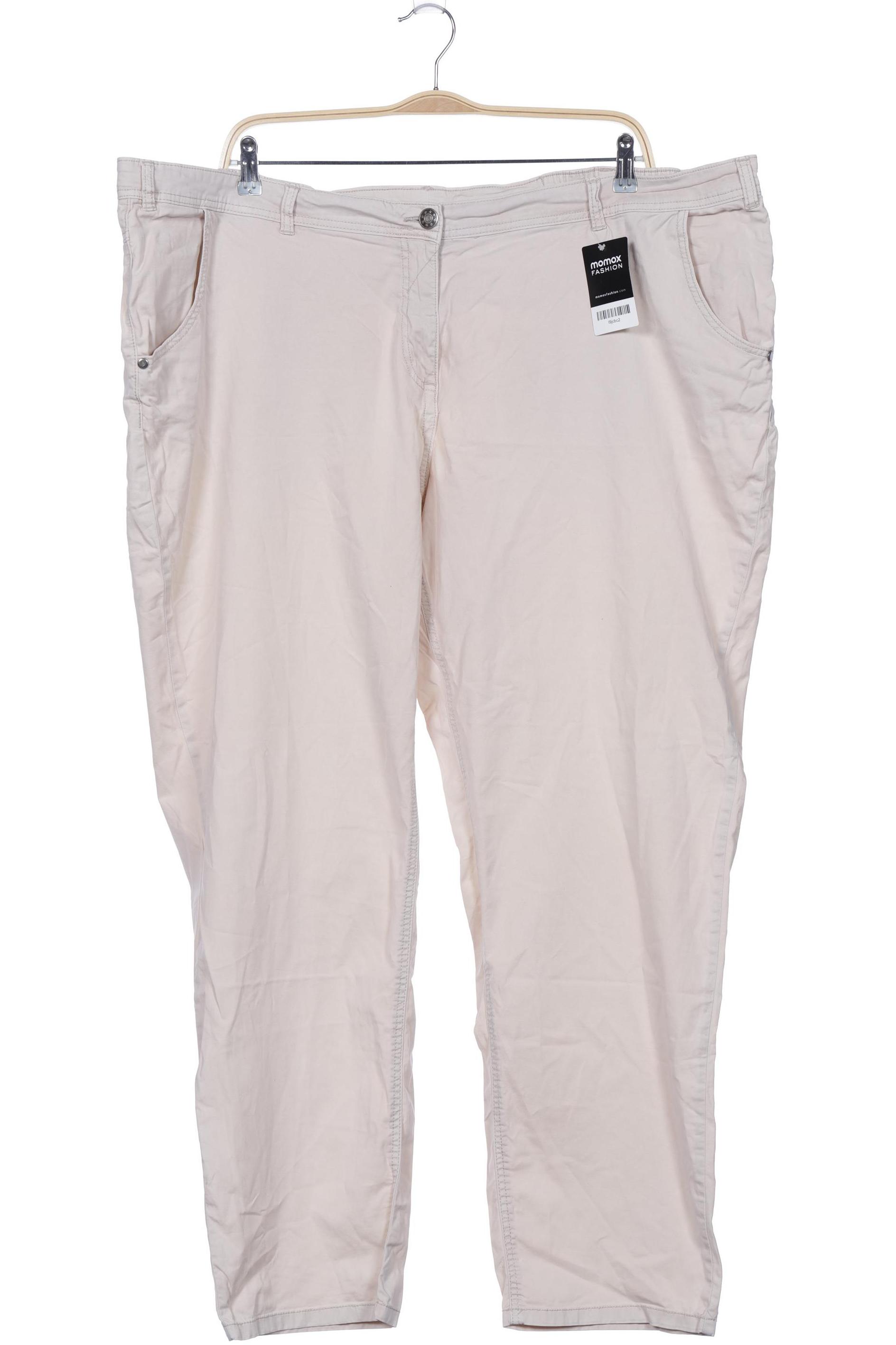 

Ulla Popken Damen Stoffhose, cremeweiß, Gr. 56