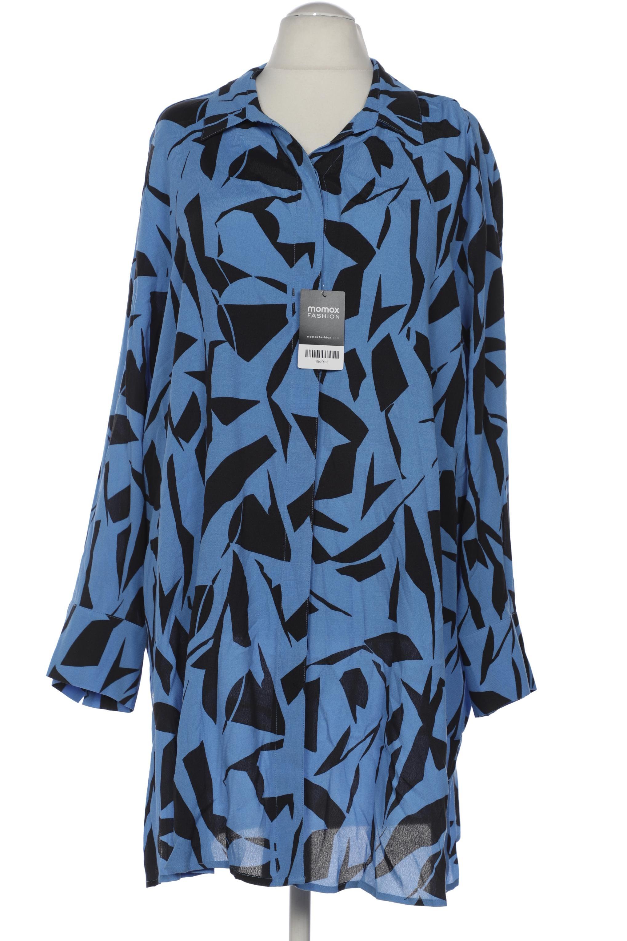 

Ulla Popken Damen Bluse, blau, Gr. 54