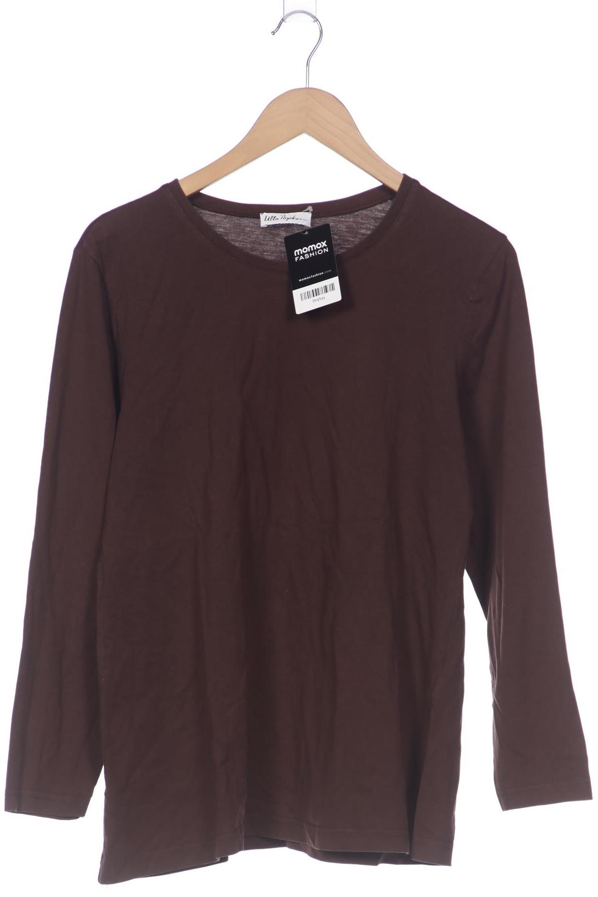 

Ulla Popken Damen Langarmshirt, braun, Gr. 42