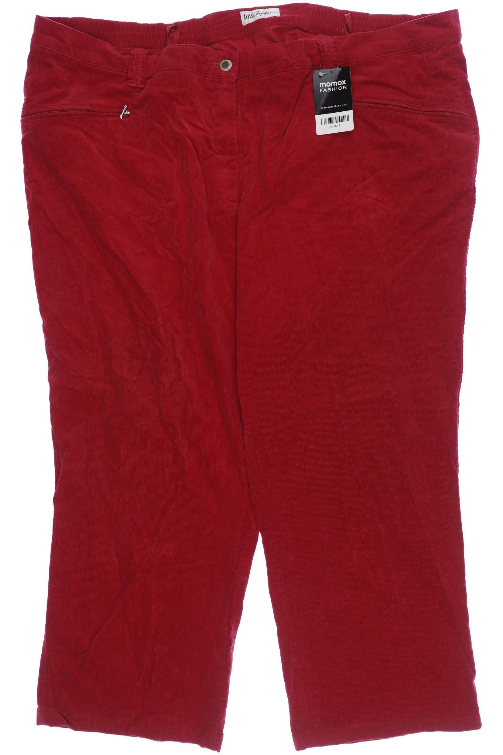 

Ulla Popken Damen Stoffhose, rot, Gr. 28