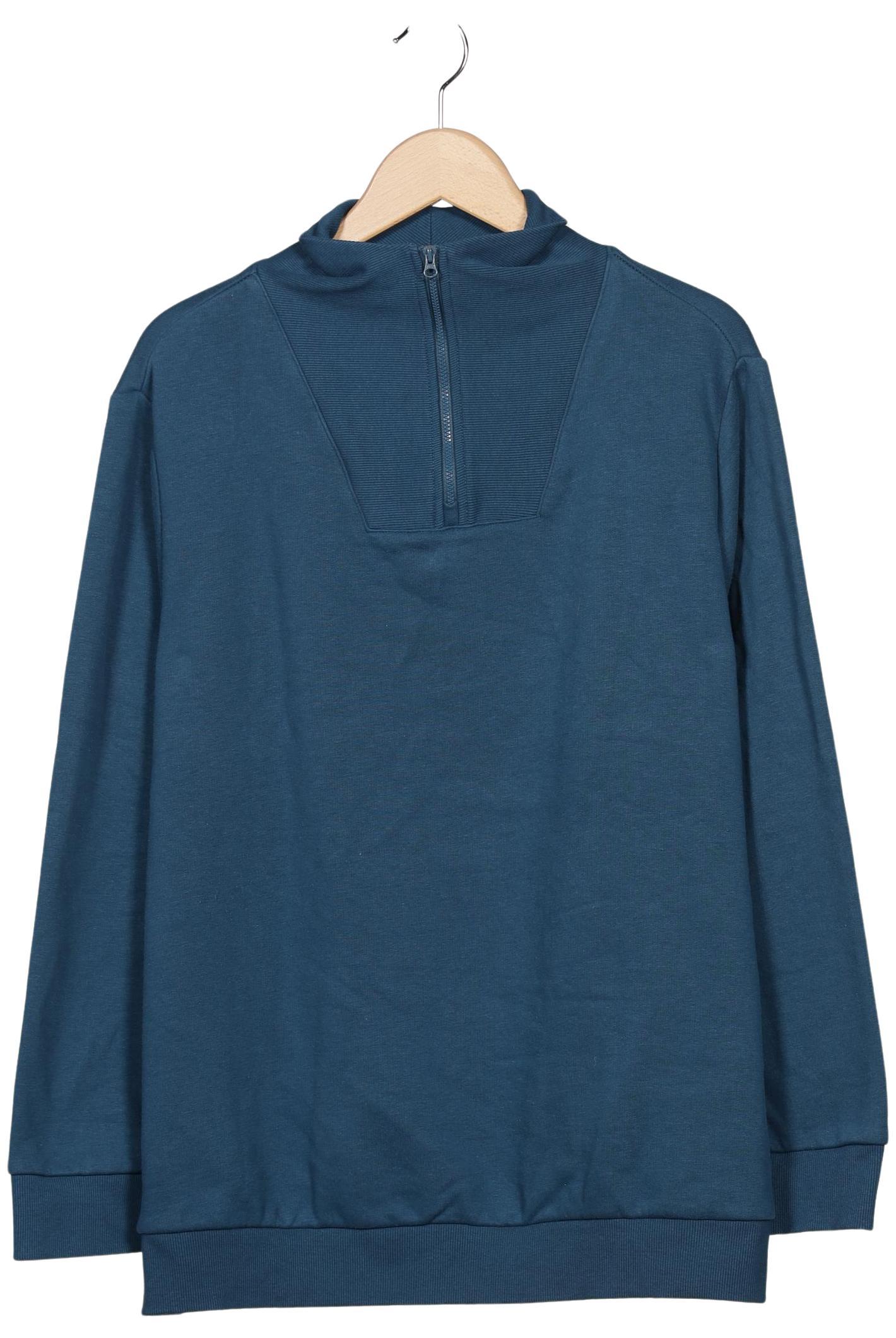 

Ulla Popken Damen Sweatshirt, blau, Gr. 46