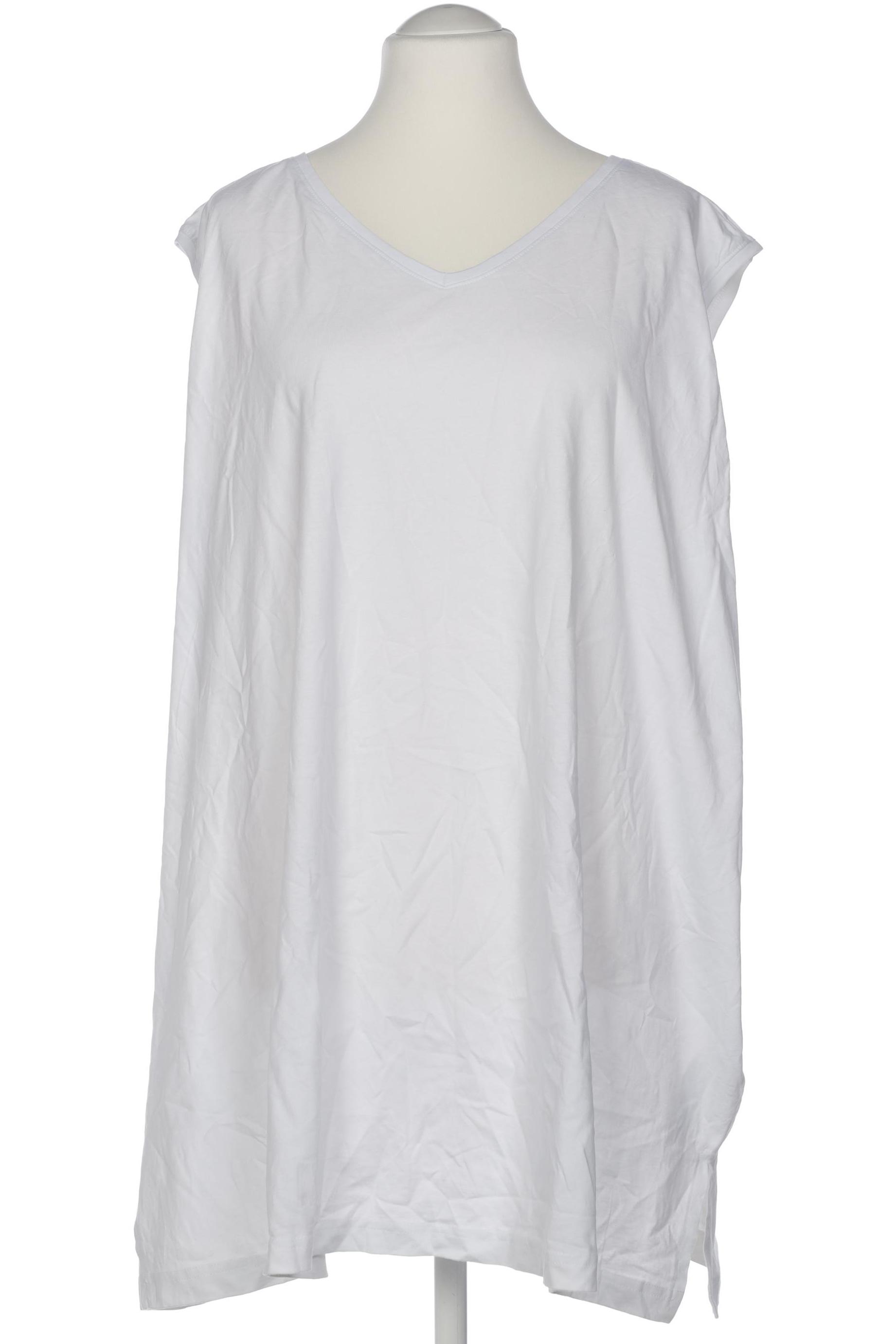 

Ulla Popken Damen Top, weiß, Gr. 58