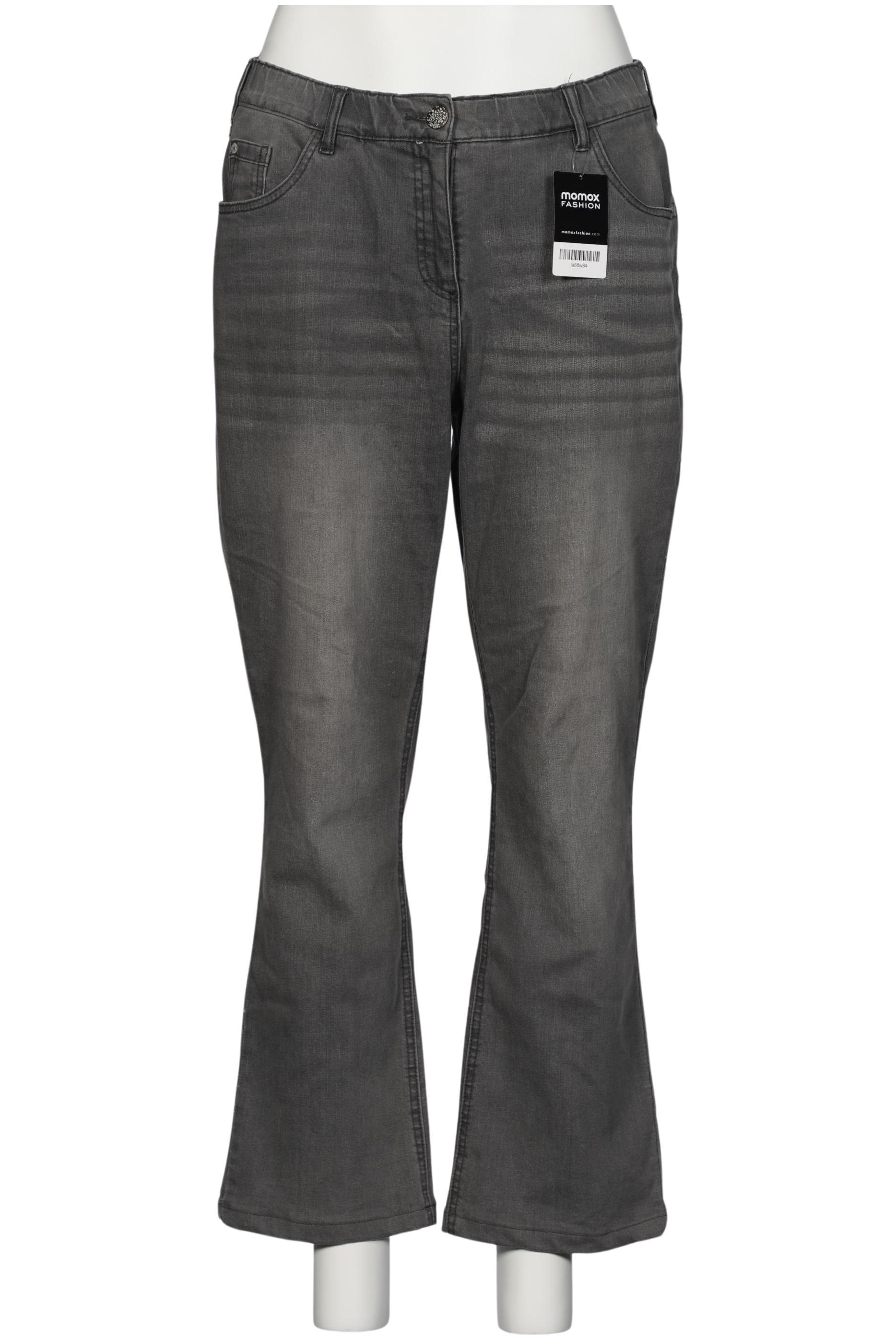 

Ulla Popken Damen Jeans, grau, Gr. 21