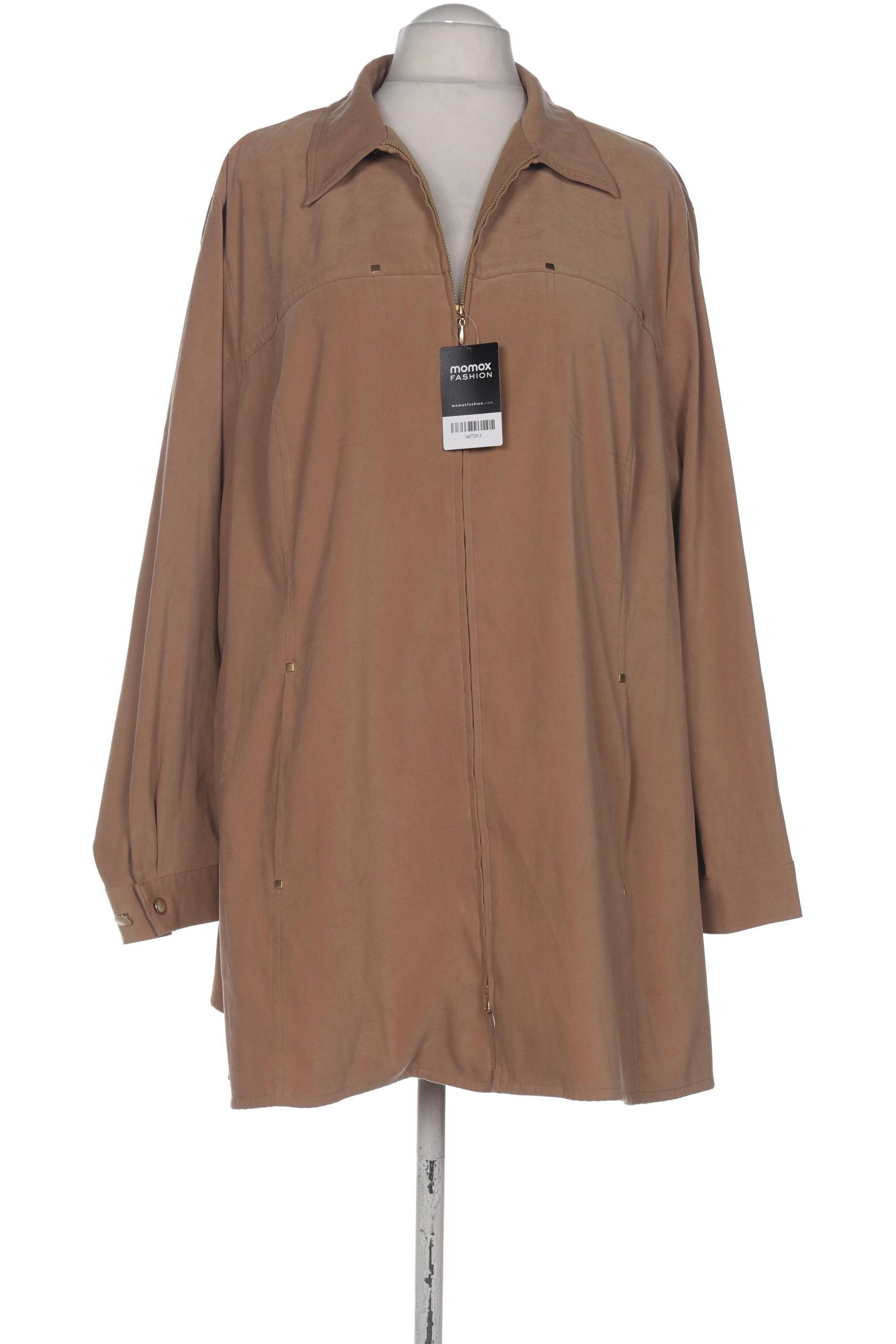 

Ulla Popken Damen Jacke, beige, Gr. 54