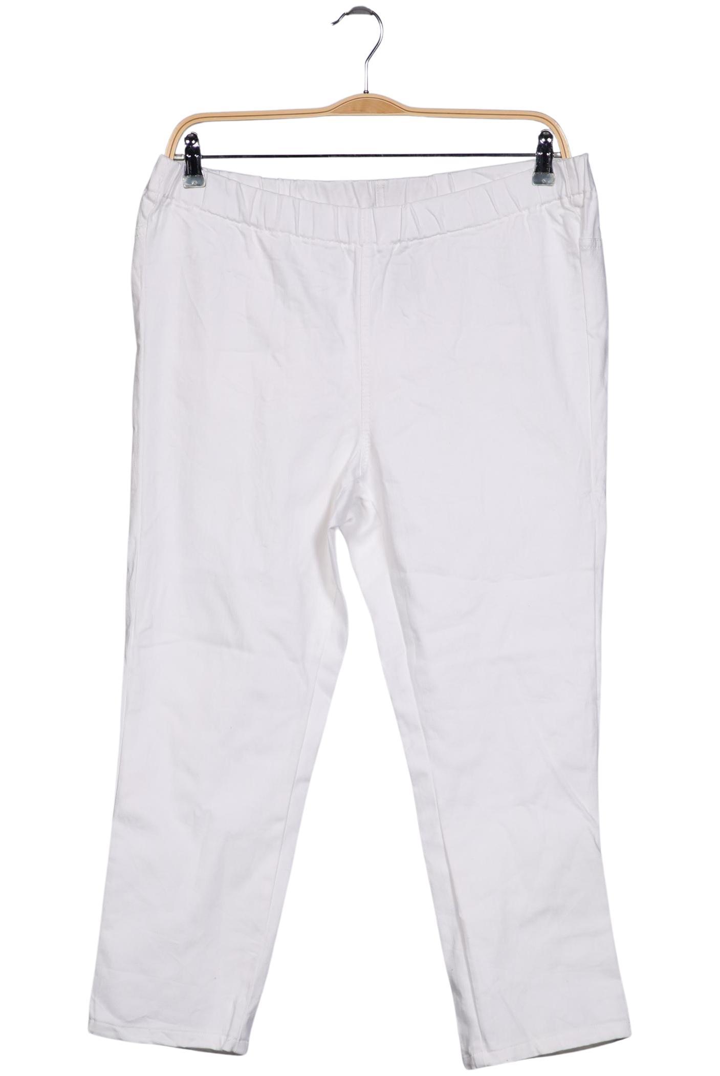 

Ulla Popken Damen Jeans, weiß, Gr. 48