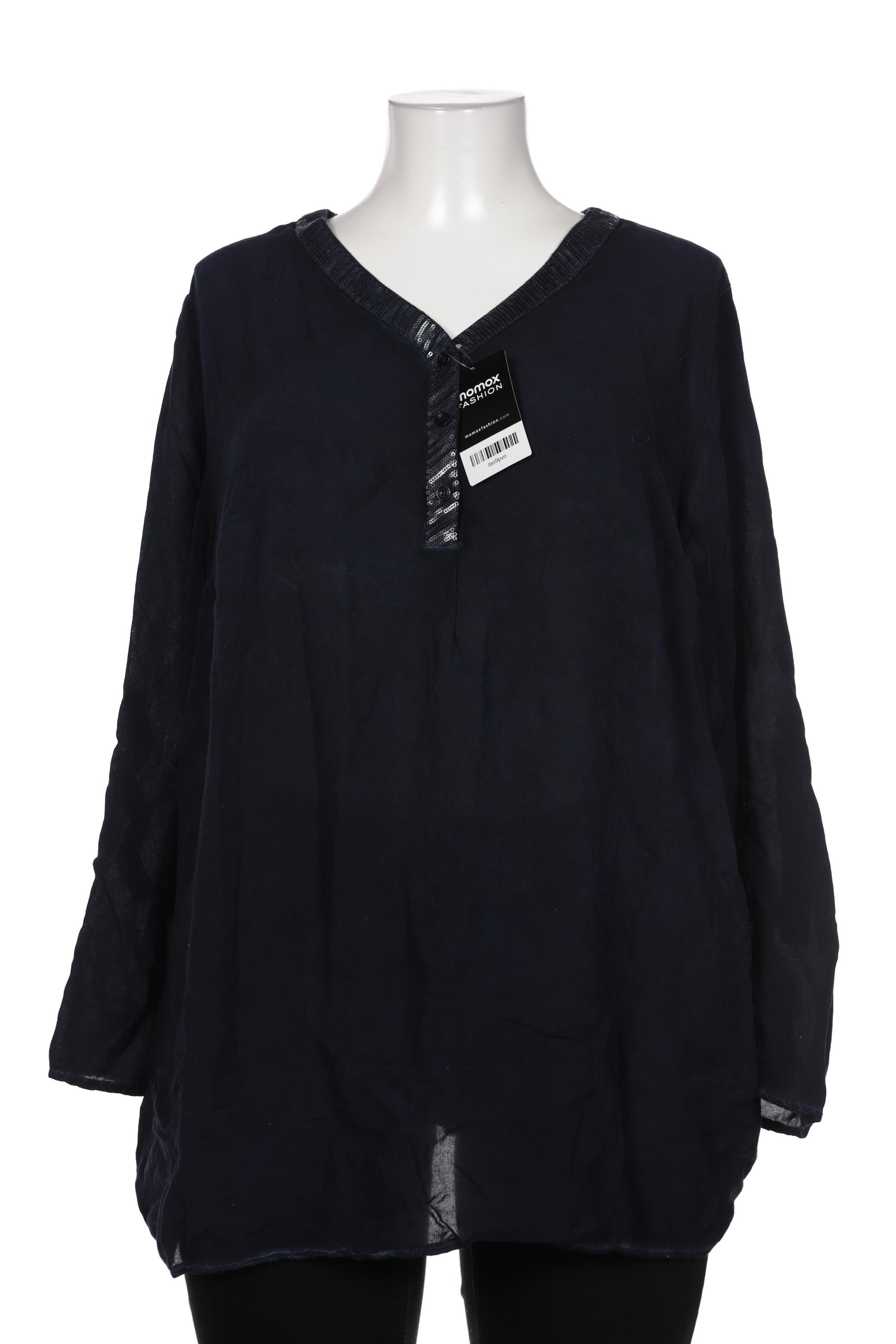 

Ulla Popken Damen Bluse, marineblau, Gr. 46