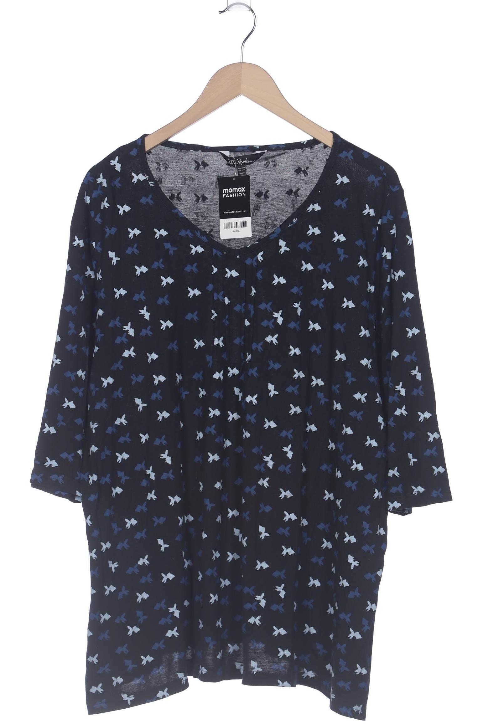 

Ulla Popken Damen Langarmshirt, marineblau, Gr. 50