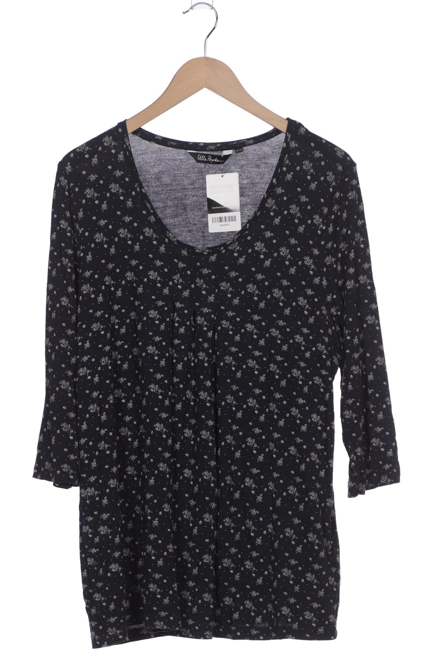 

Ulla Popken Damen Langarmshirt, marineblau, Gr. 42