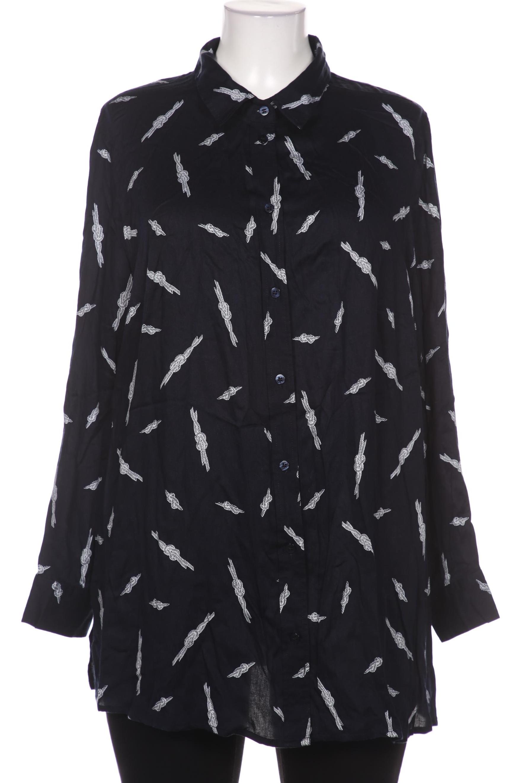 

Ulla Popken Damen Bluse, marineblau, Gr. 46