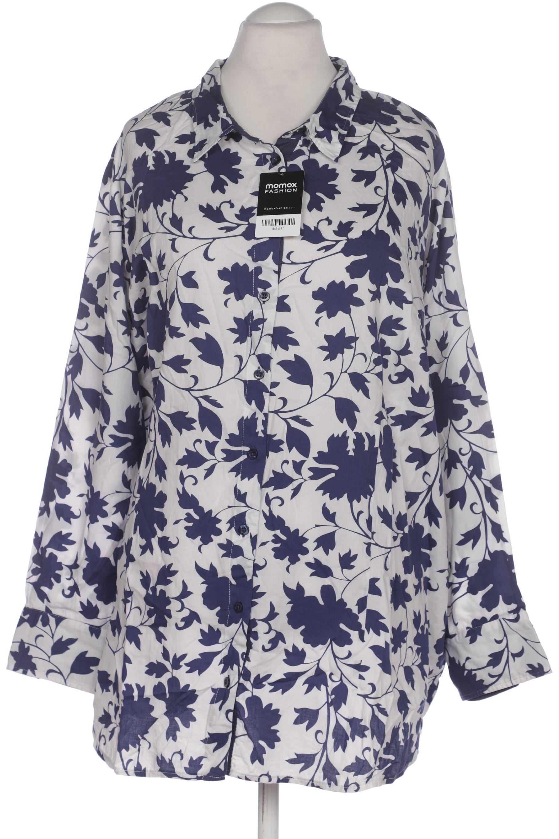 

Ulla Popken Damen Bluse, blau, Gr. 54