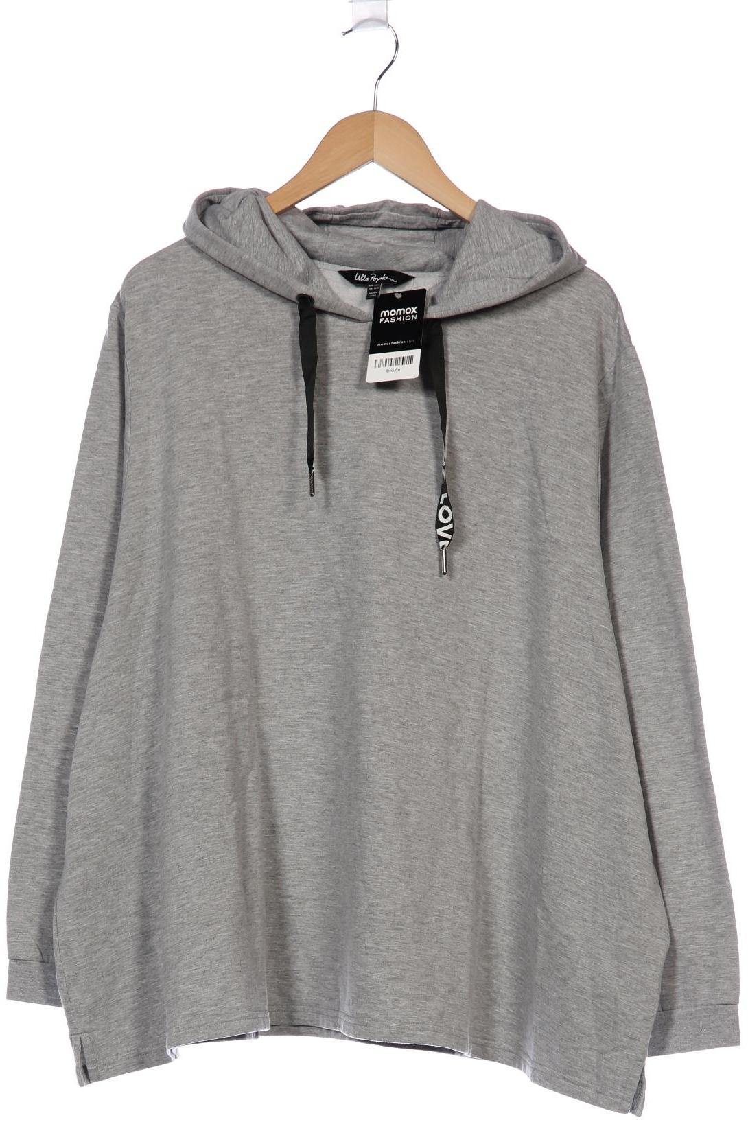 Thumbnail - Ulla Popken Damen Kapuzenpullover, grau, Gr. 58