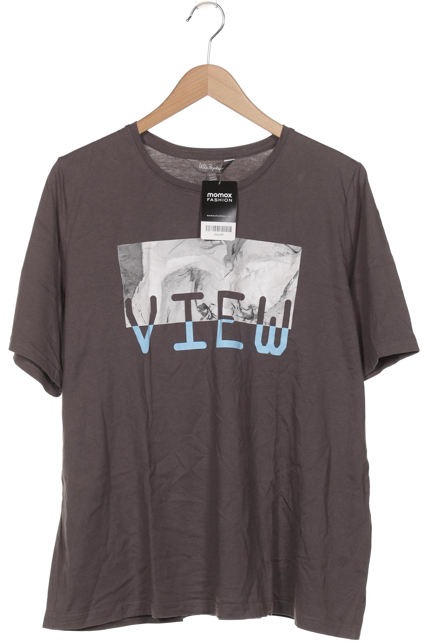 

Ulla Popken Damen T-Shirt, grau, Gr. 50