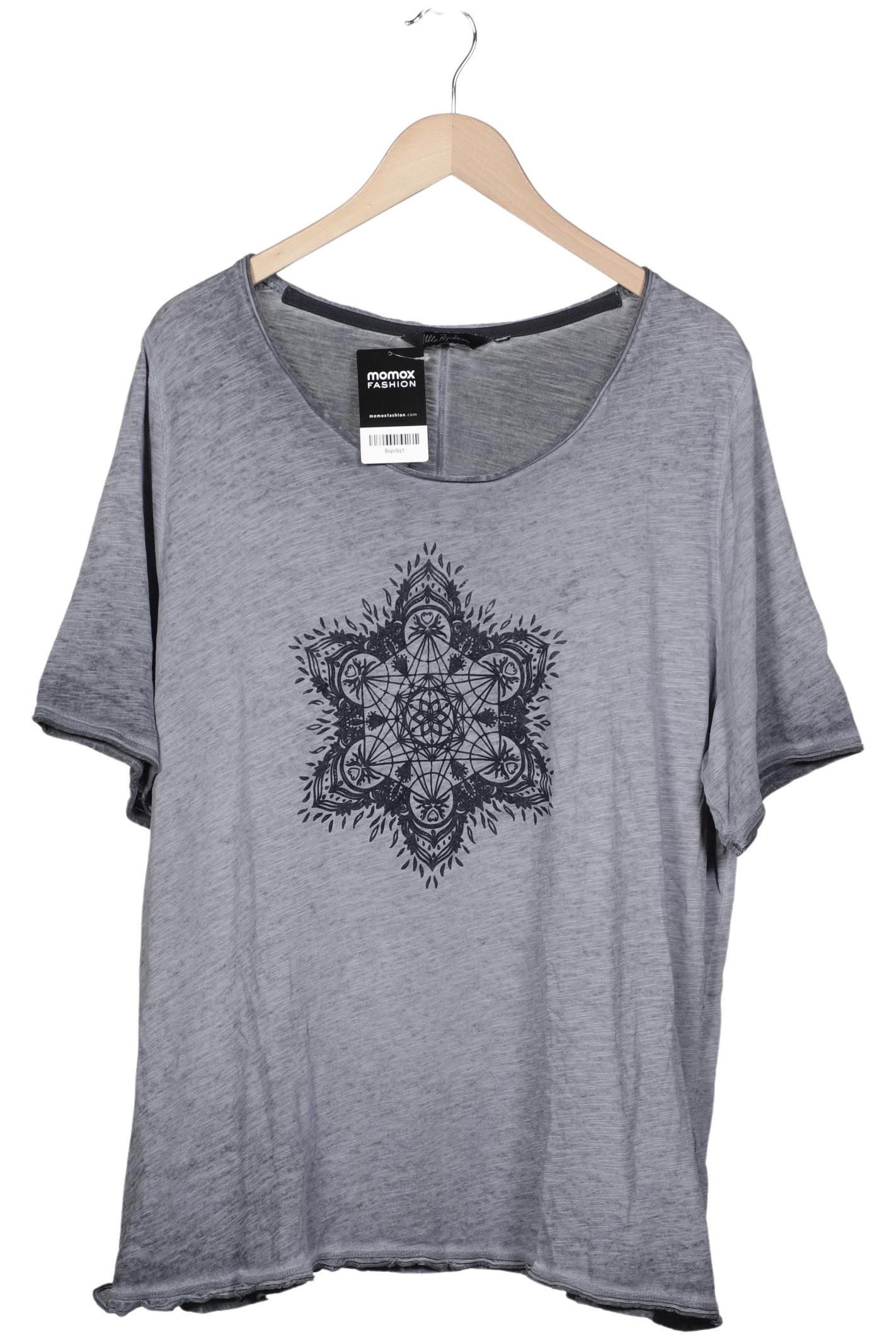 

Ulla Popken Damen T-Shirt, grau, Gr. 52