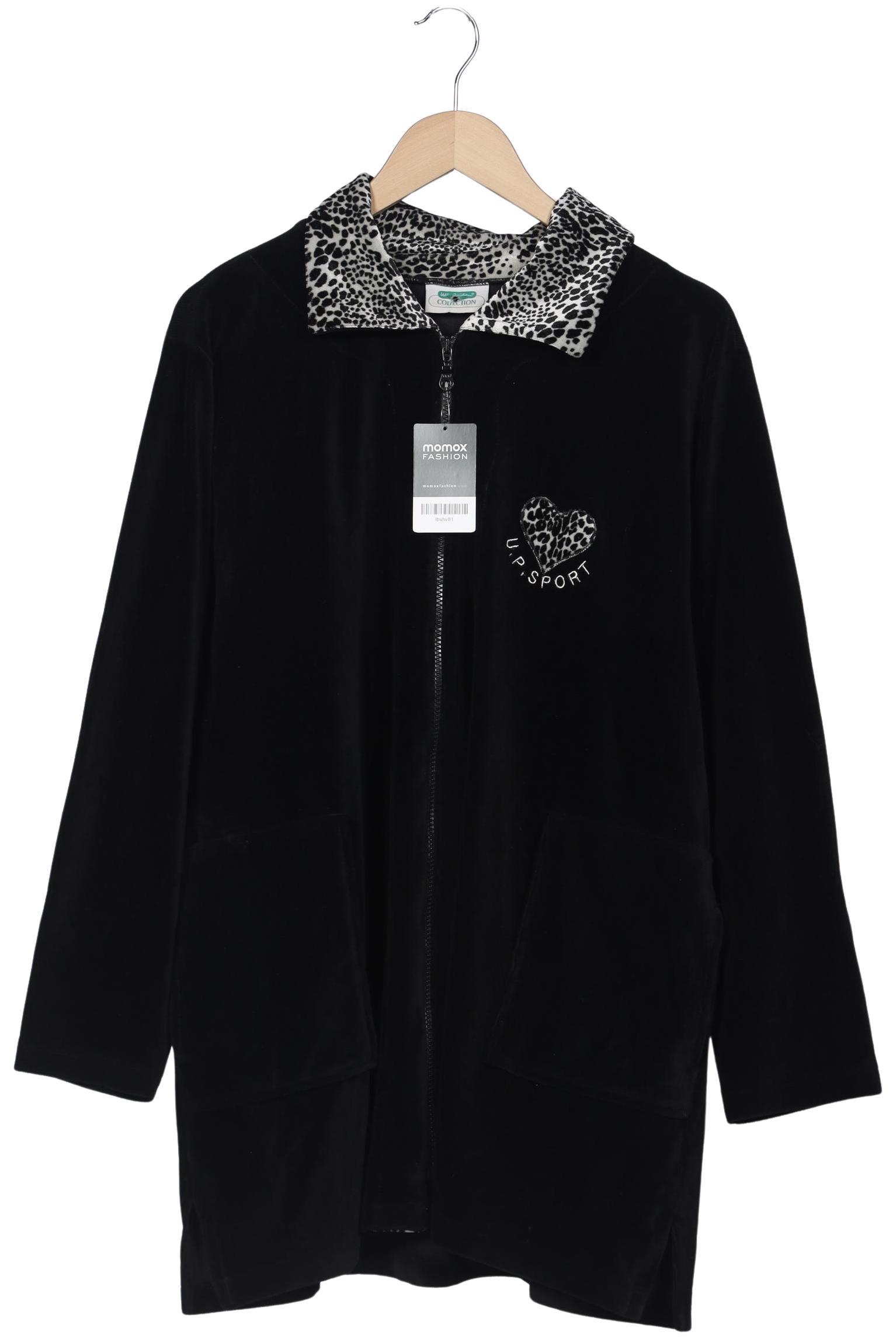 

Ulla Popken Damen Sweatshirt, schwarz, Gr. 46
