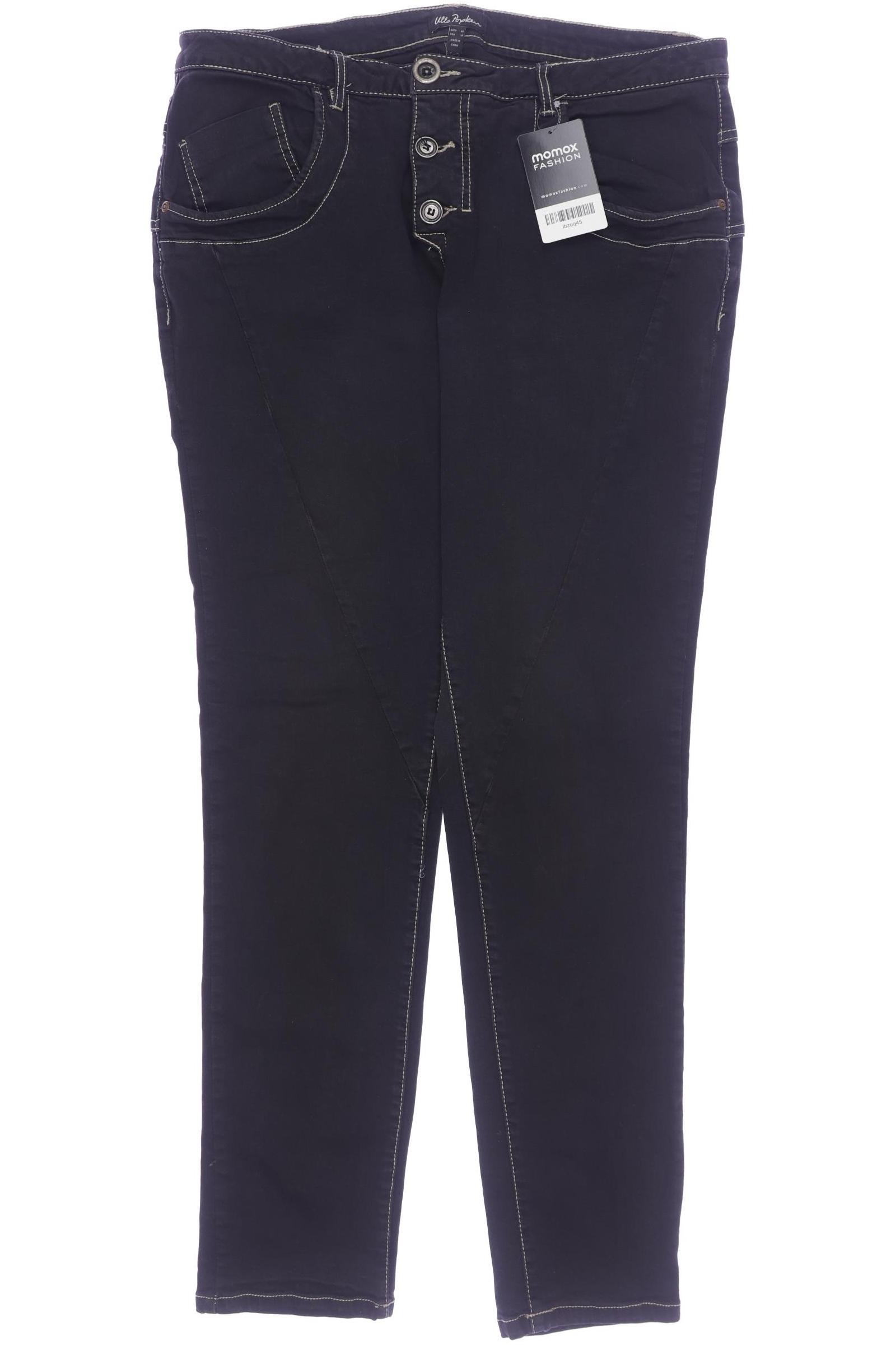 

Ulla Popken Damen Jeans, schwarz, Gr. 42