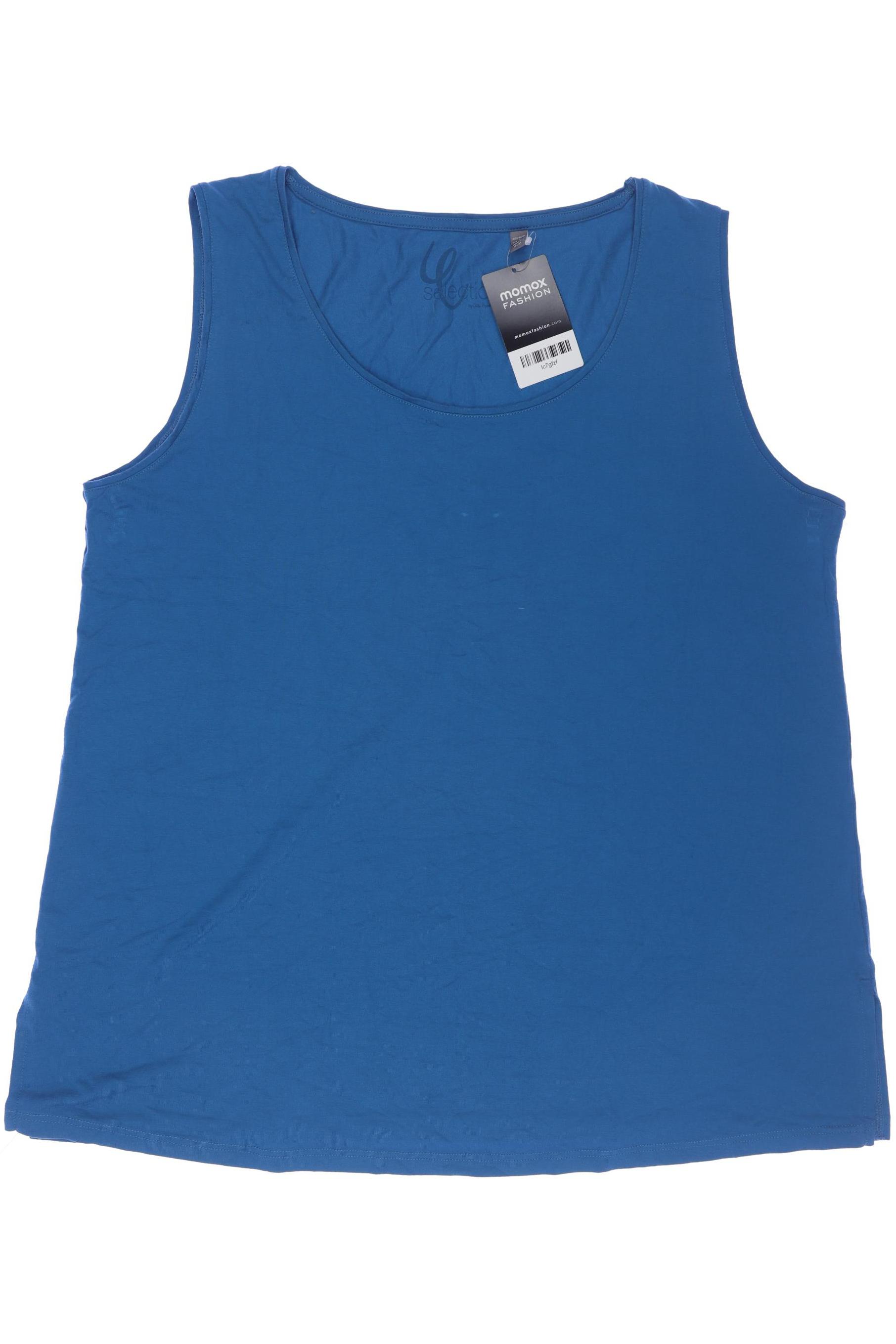 

Ulla Popken Damen Top, blau, Gr. 46