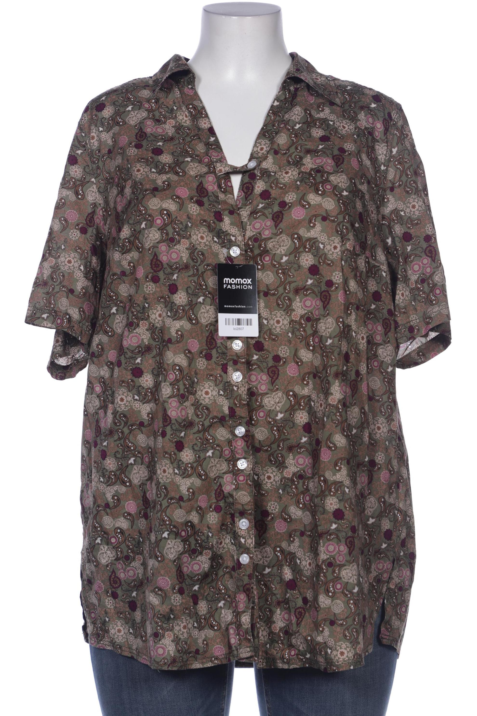 

Ulla Popken Damen Bluse, grün, Gr. 46