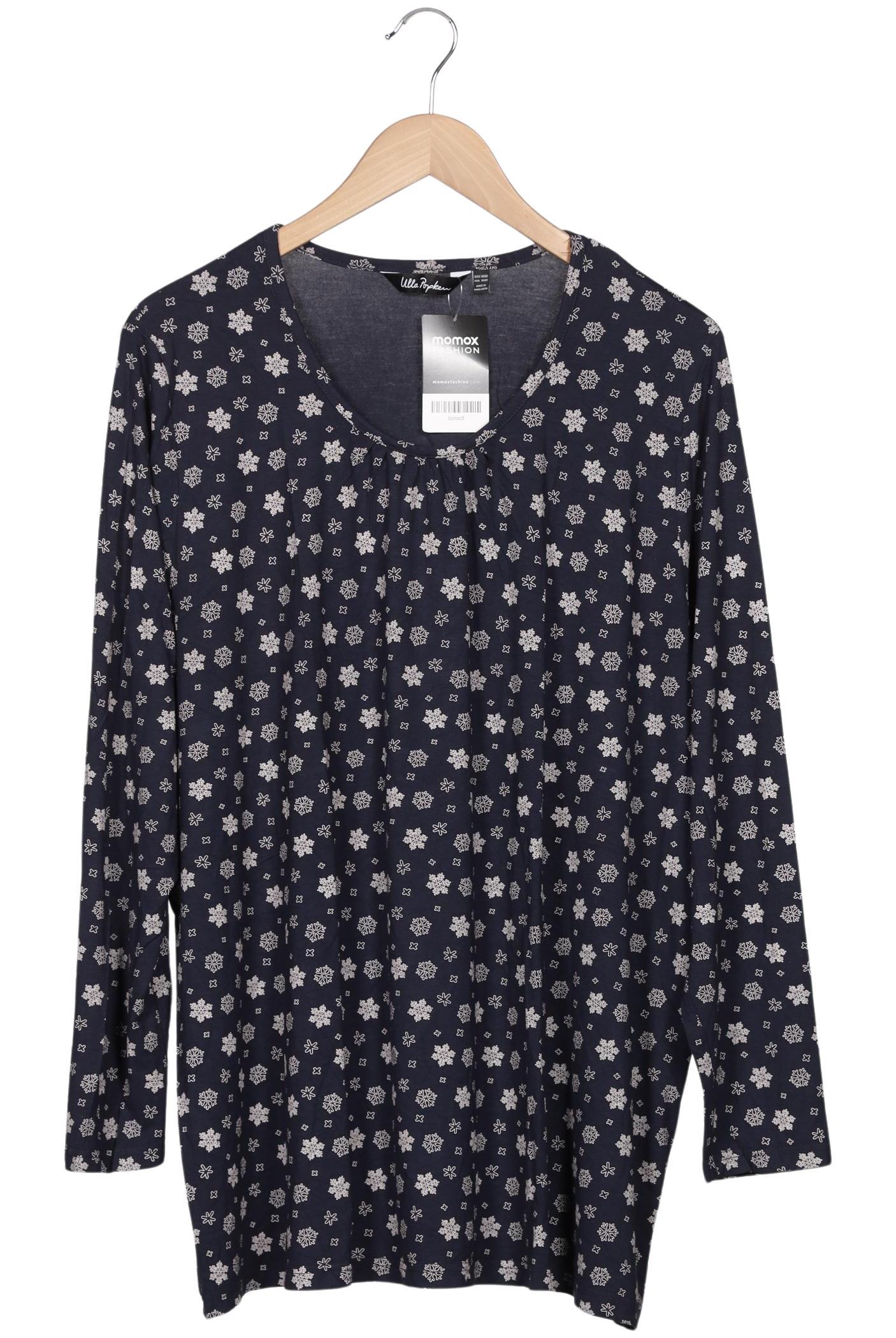 

Ulla Popken Damen Langarmshirt, marineblau, Gr. 52