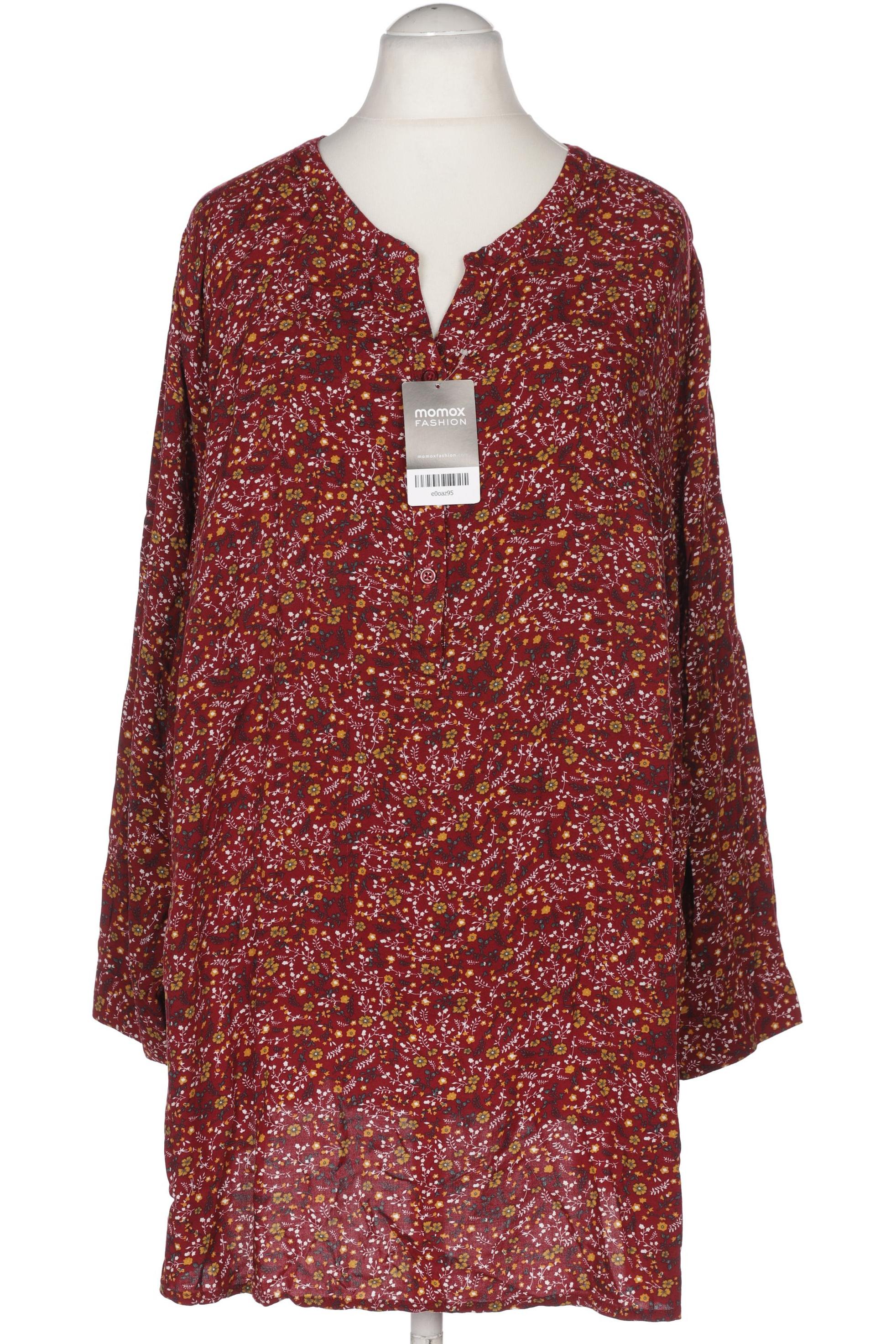 

Ulla Popken Damen Bluse, bordeaux, Gr. 58