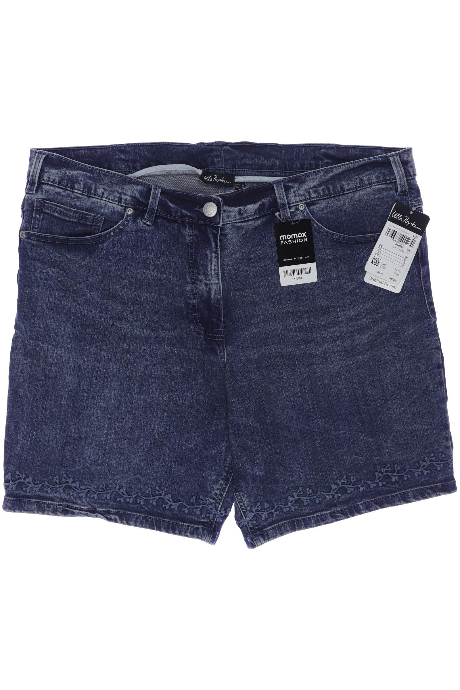 

Ulla Popken Damen Shorts, blau, Gr. 50