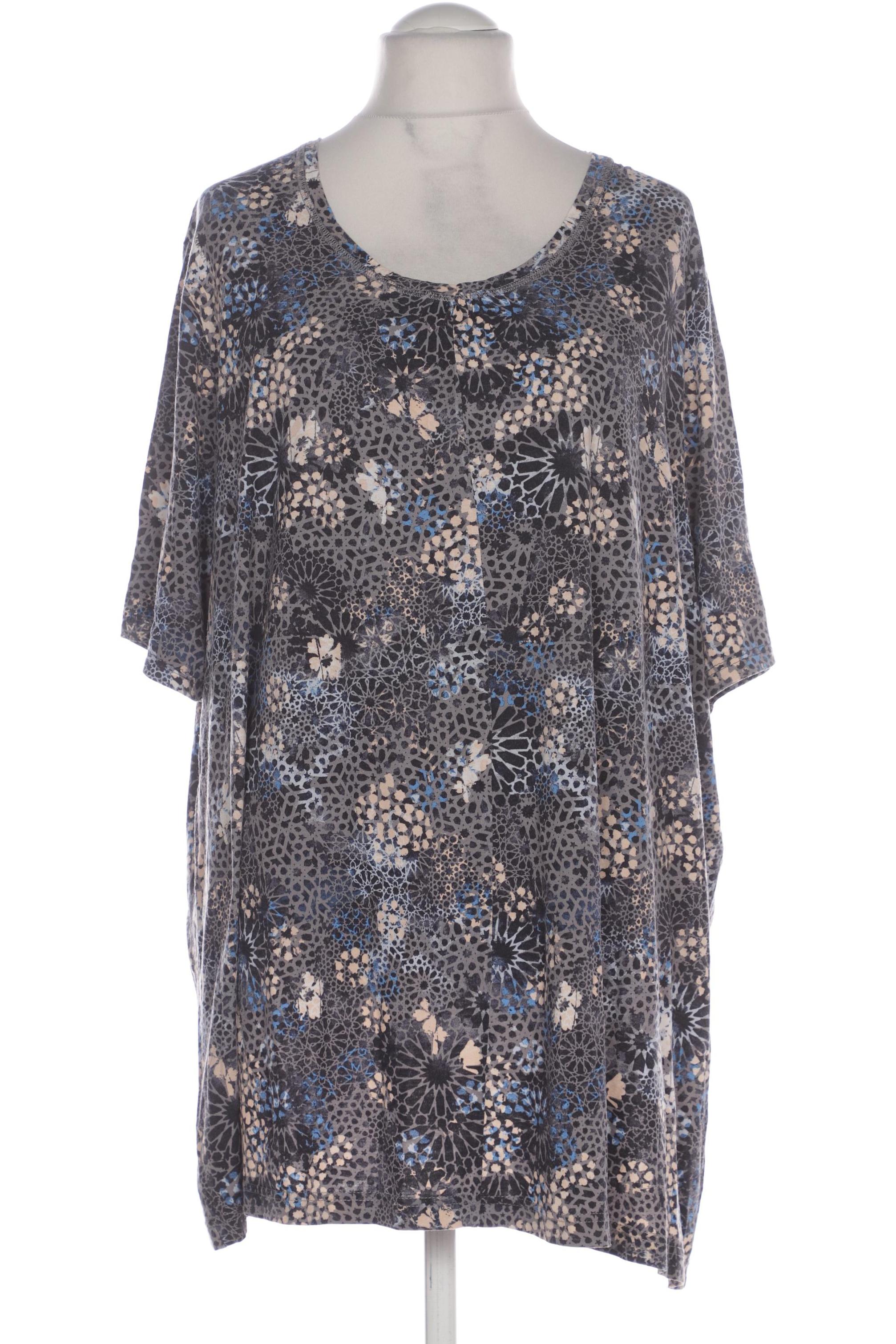 

Ulla Popken Damen T-Shirt, grau, Gr. 52