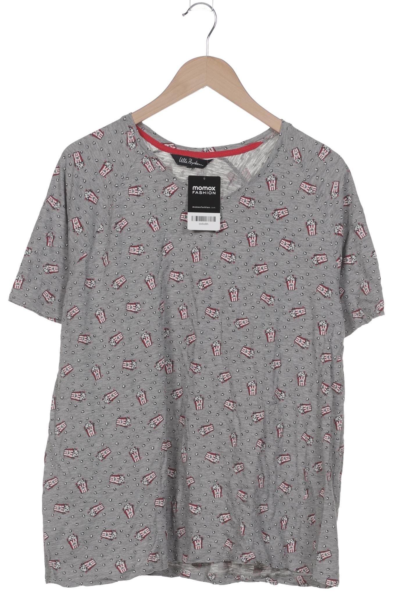 

Ulla Popken Damen T-Shirt, grau, Gr. 46