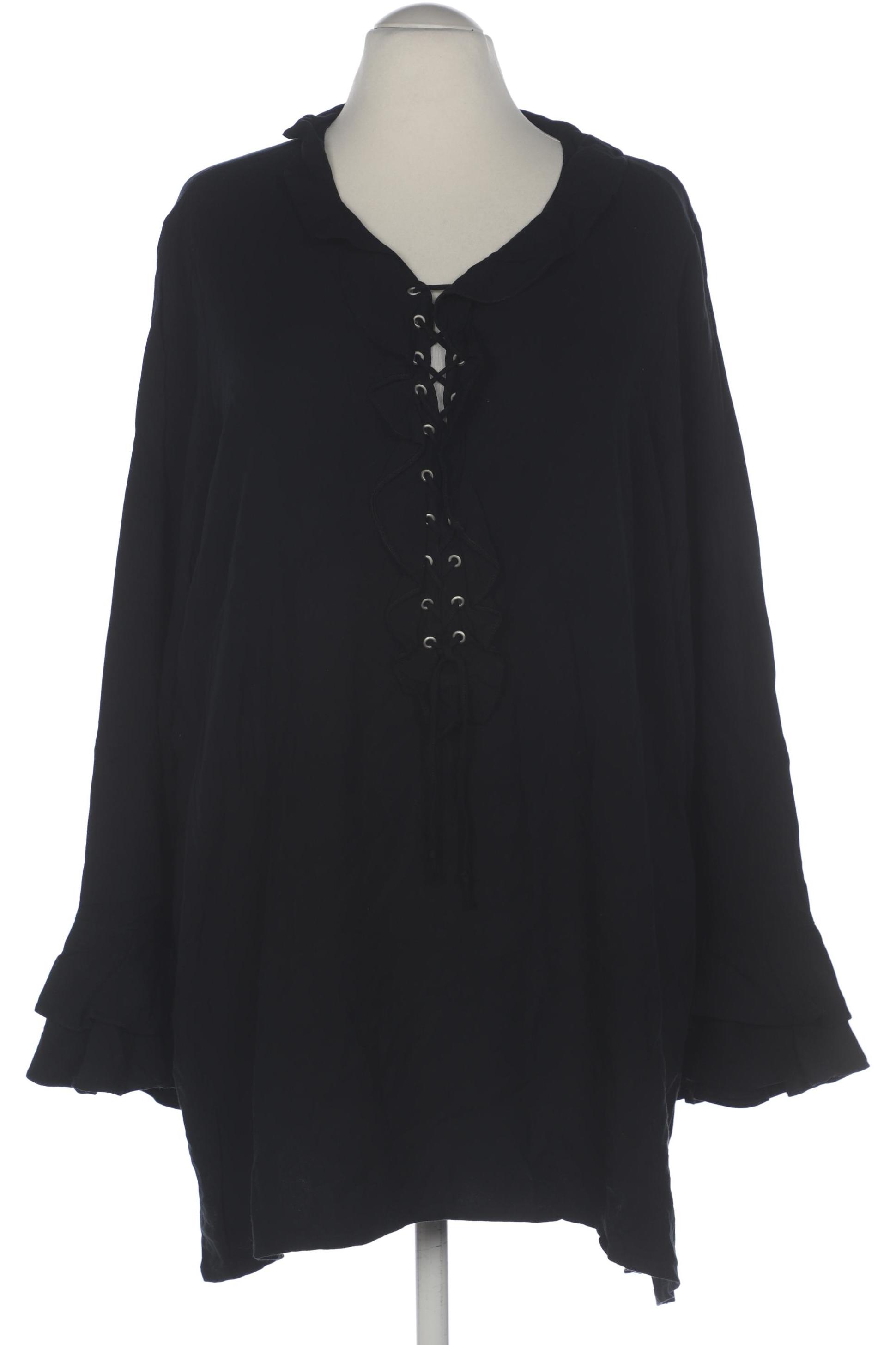 

Ulla Popken Damen Bluse, schwarz, Gr. 54