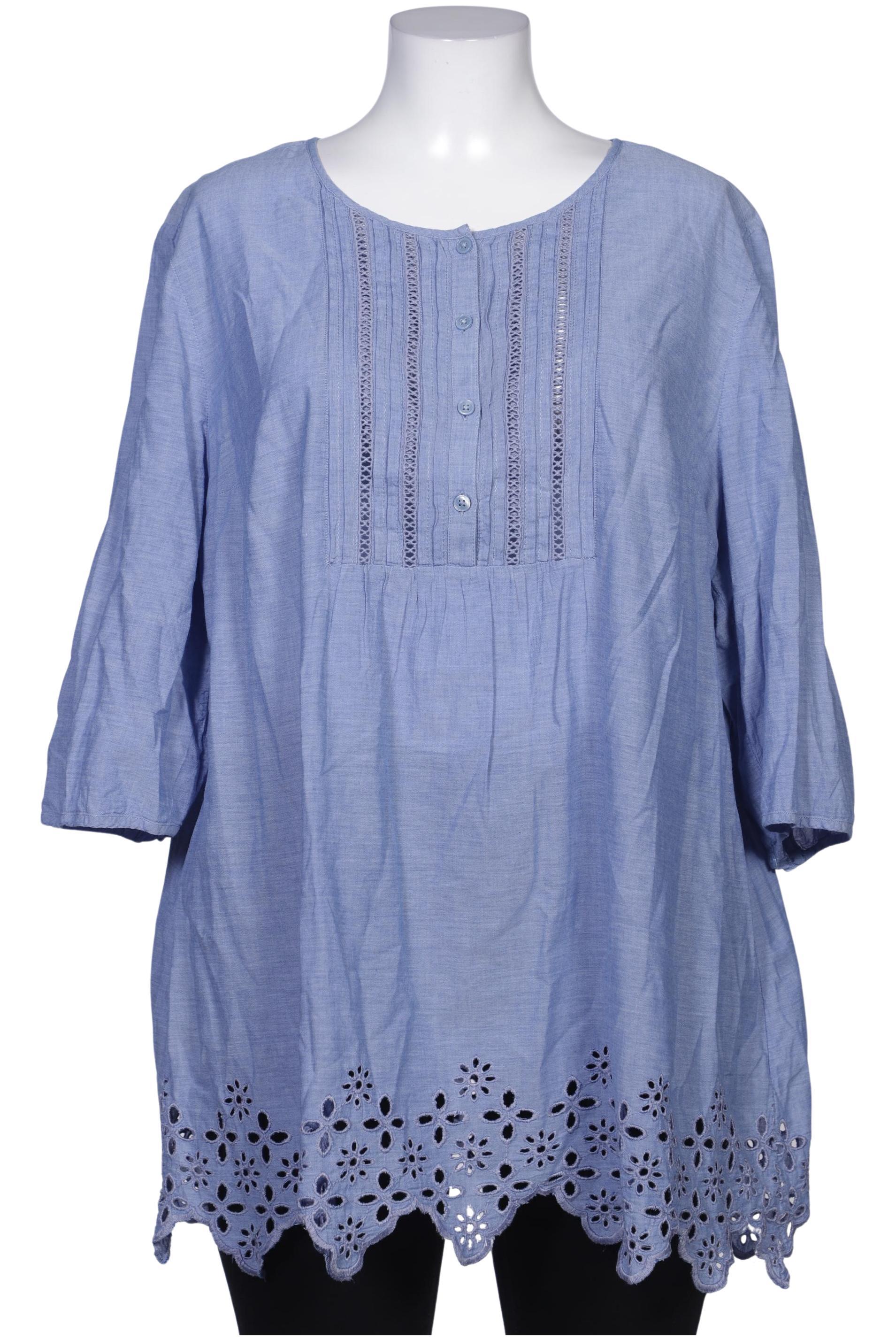 

Ulla Popken Damen Bluse, hellblau, Gr. 50